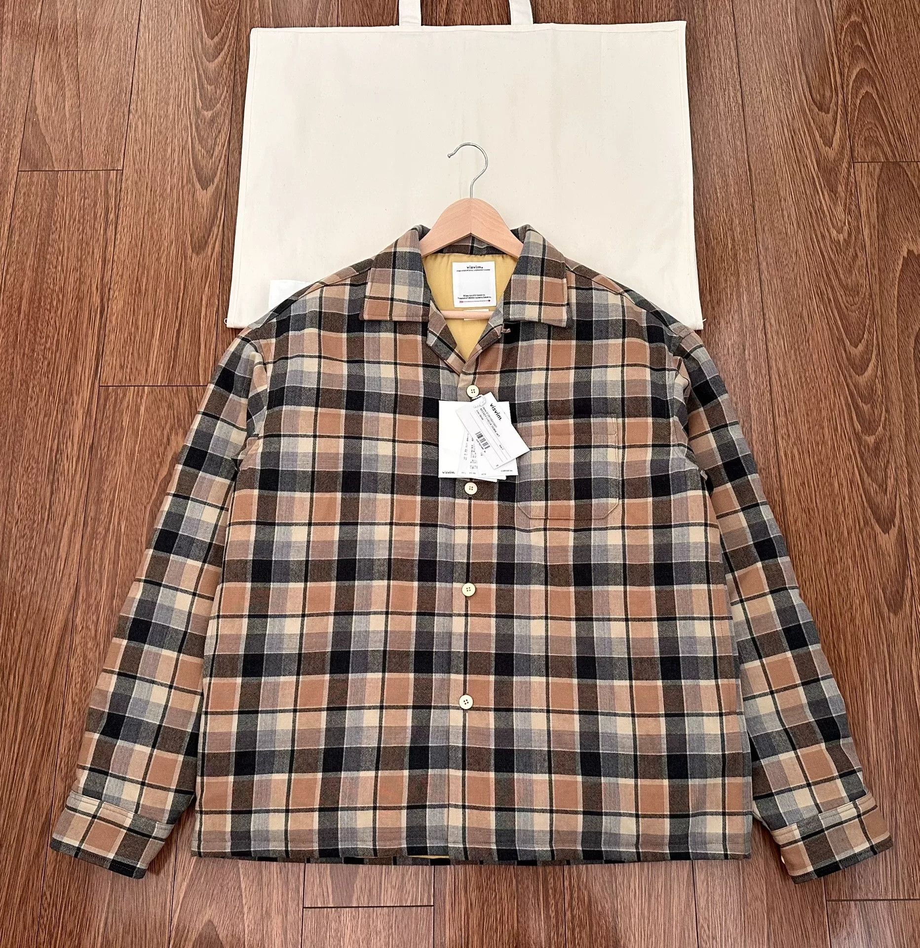 Visvim VISVIM 25SS KEESEY CHECK DOWN JKT Size US XL / EU 56 / 4 - 1 Thumbnail