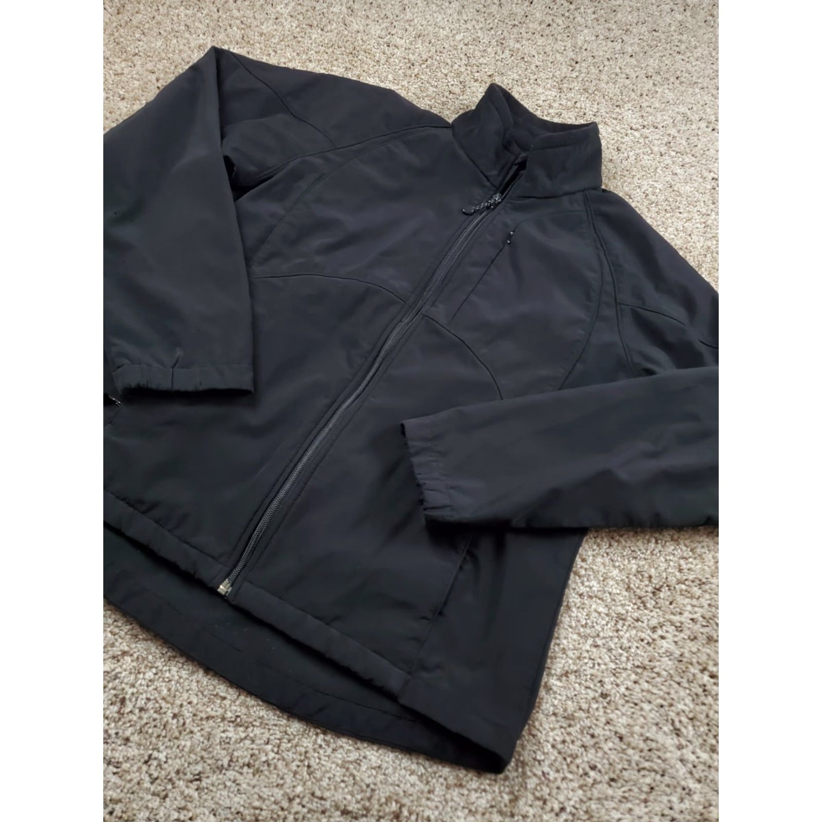 Black Diamond Black Diamond Softshell Jacket Large Mens Black Full Zip Lined Long Sleeves Size US L / EU 52-54 / 3 - 2 Thumbnail
