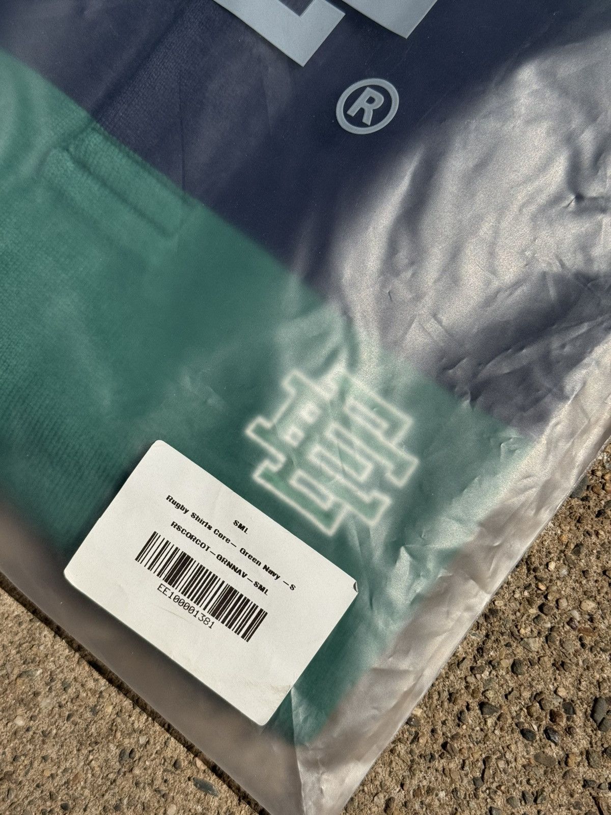 Eric Emanuel Eric Emanuel Navy Blue & green Striped Rugby (NWT) Size US S / EU 44-46 / 1 - 3 Thumbnail
