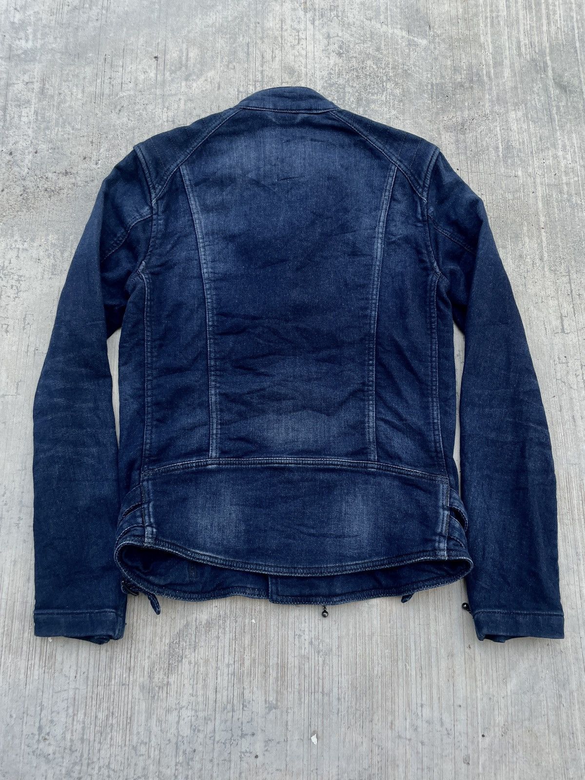 Japanese Brand 2000s JAPANESE BRAND TAVERNITI DOUBLE COLLAR JACKET PUNK Size US M / EU 48-50 / 2 - 4 Thumbnail