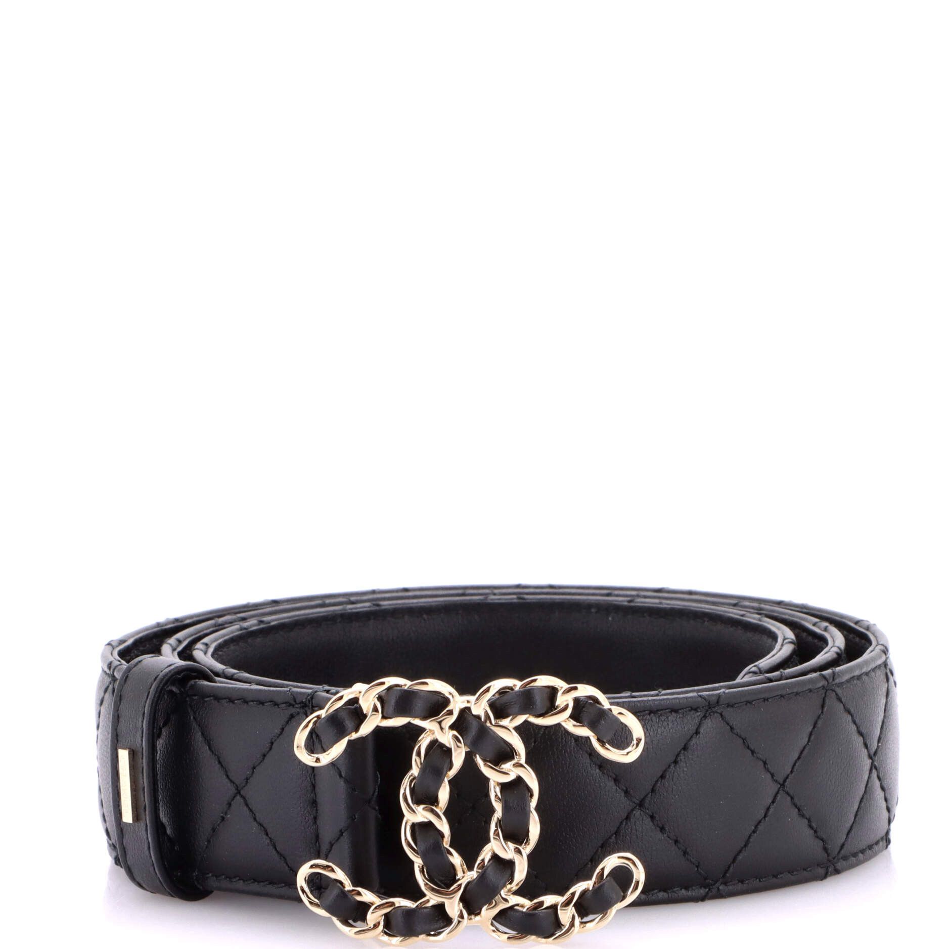 Chanel Woven Chain CC Buckle Belt Size ONE SIZE - 1 Thumbnail