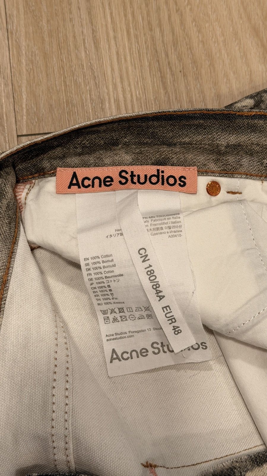 Acne Studios Acne Studio 1981 Cold Grey Size US 32 / EU 48 - 4 Thumbnail