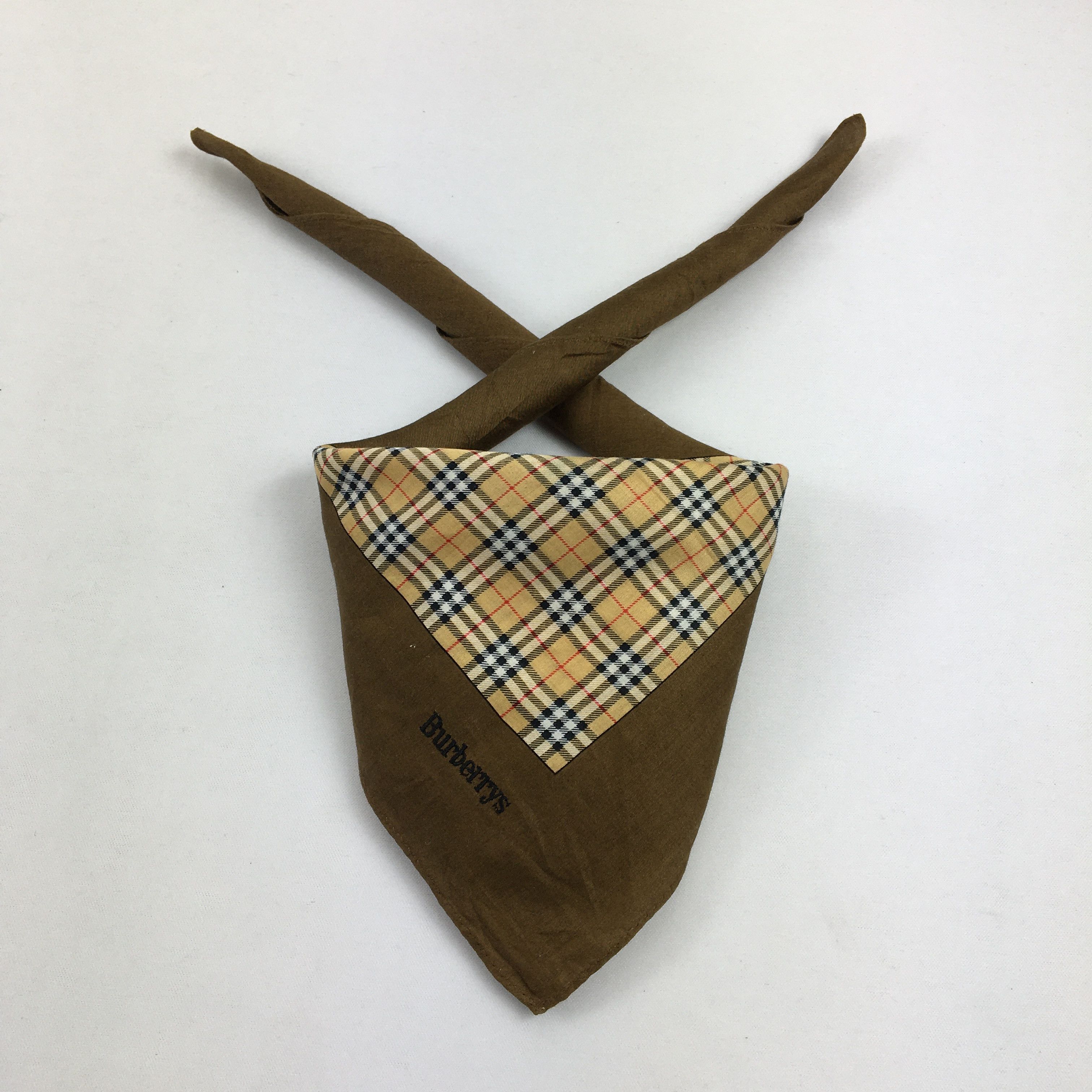 Burberry Vintage Burberry Handkerchief Neckerchief Bandana - AC72967 Size ONE SIZE - 1 Thumbnail