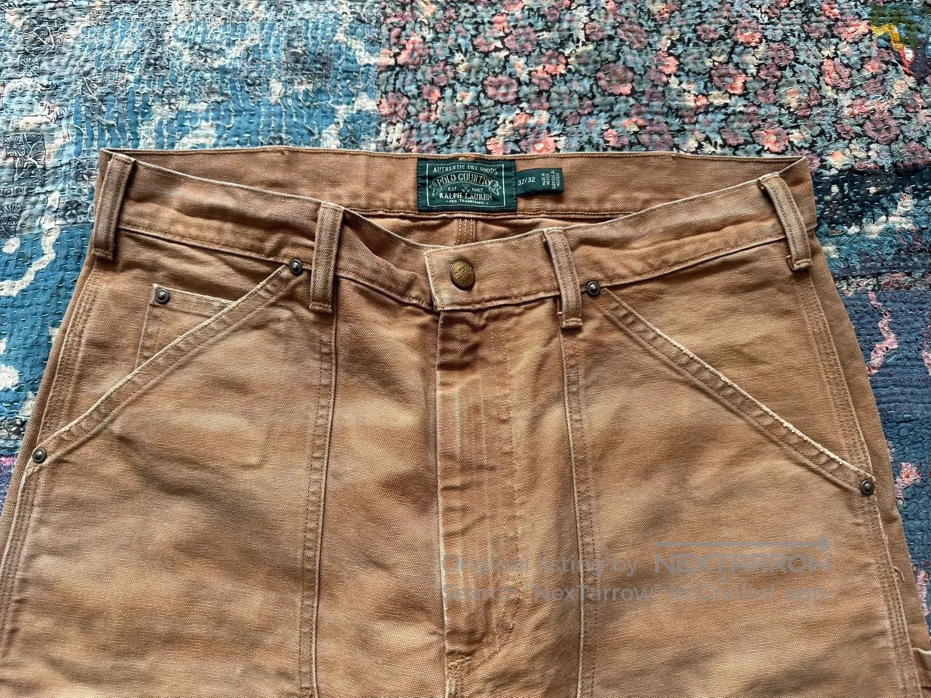Polo Ralph Lauren Polo Ralph Lauren Country Washed Distressed Casual Pants. Size US 32 / EU 48 - 4 Thumbnail