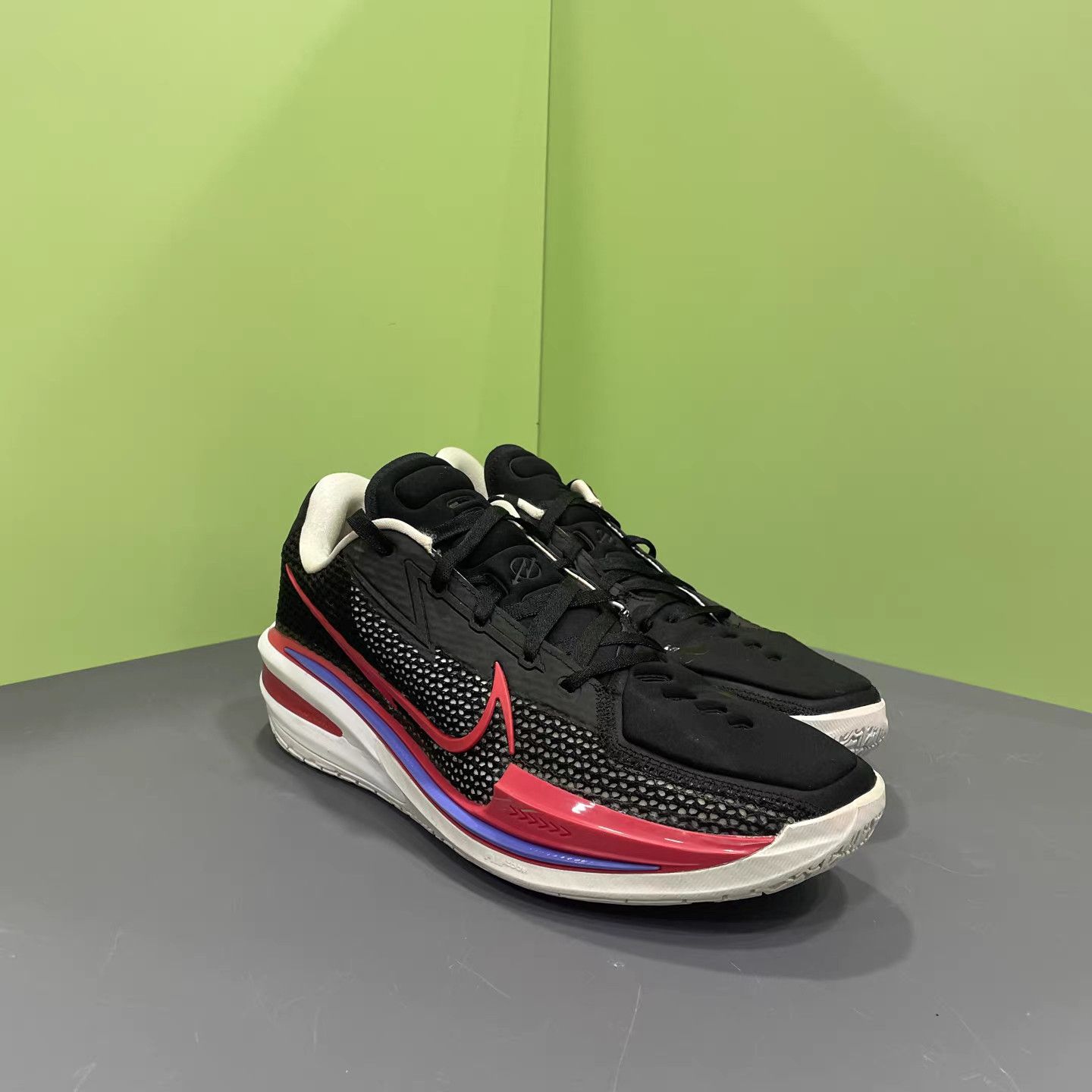 Nike Nike Air Zoom GT Cut 1 Black/Red Basketball Shoes K15 Size US 13 / EU 46 - 3 Thumbnail