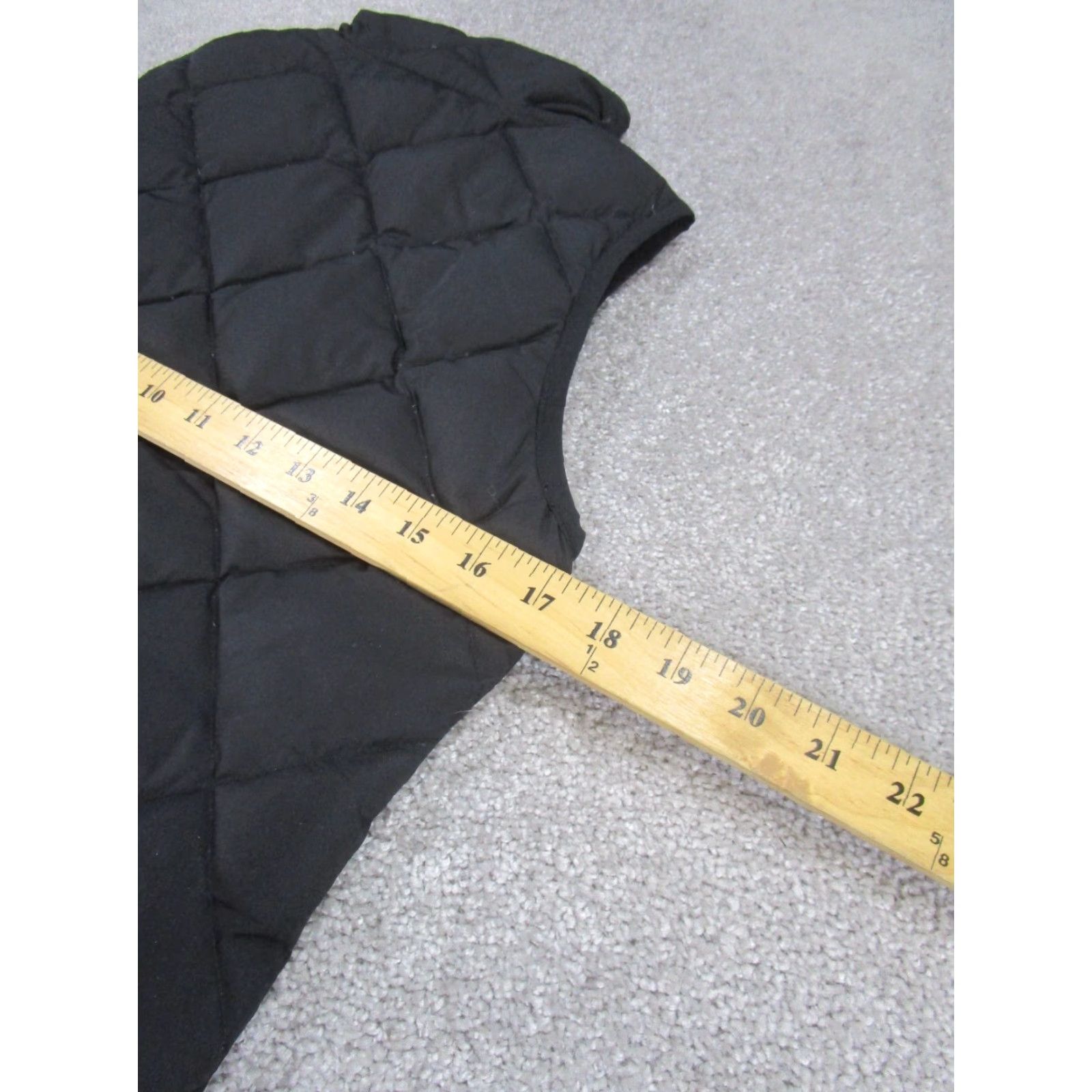 J.Crew VINTAGE J.Crew Vest Womens 2Xs Quilted Puffer Black Softshell Quilted Vest 2XS Womens Size XXS / US 00 / IT 34 - 5 Thumbnail