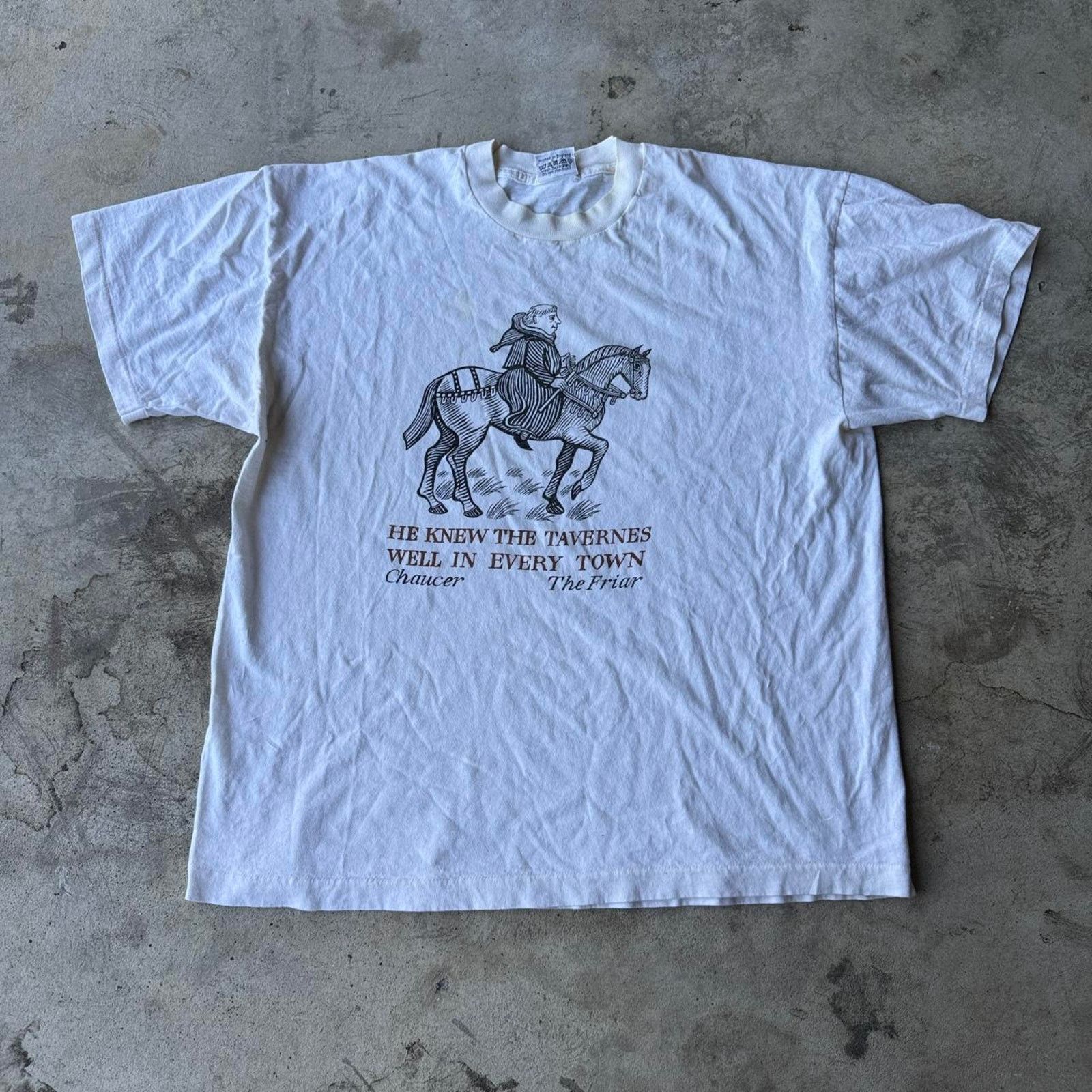 Other Vintage 1980s art tee shirt Size US L / EU 52-54 / 3 - 1 Thumbnail