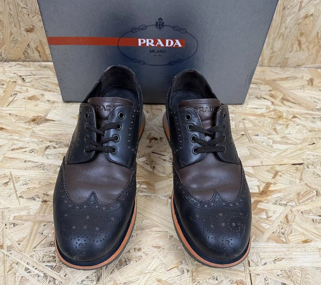 Prada Prada brogues size 10,5-11 US Size US 11 / EU 44 - 4 Thumbnail