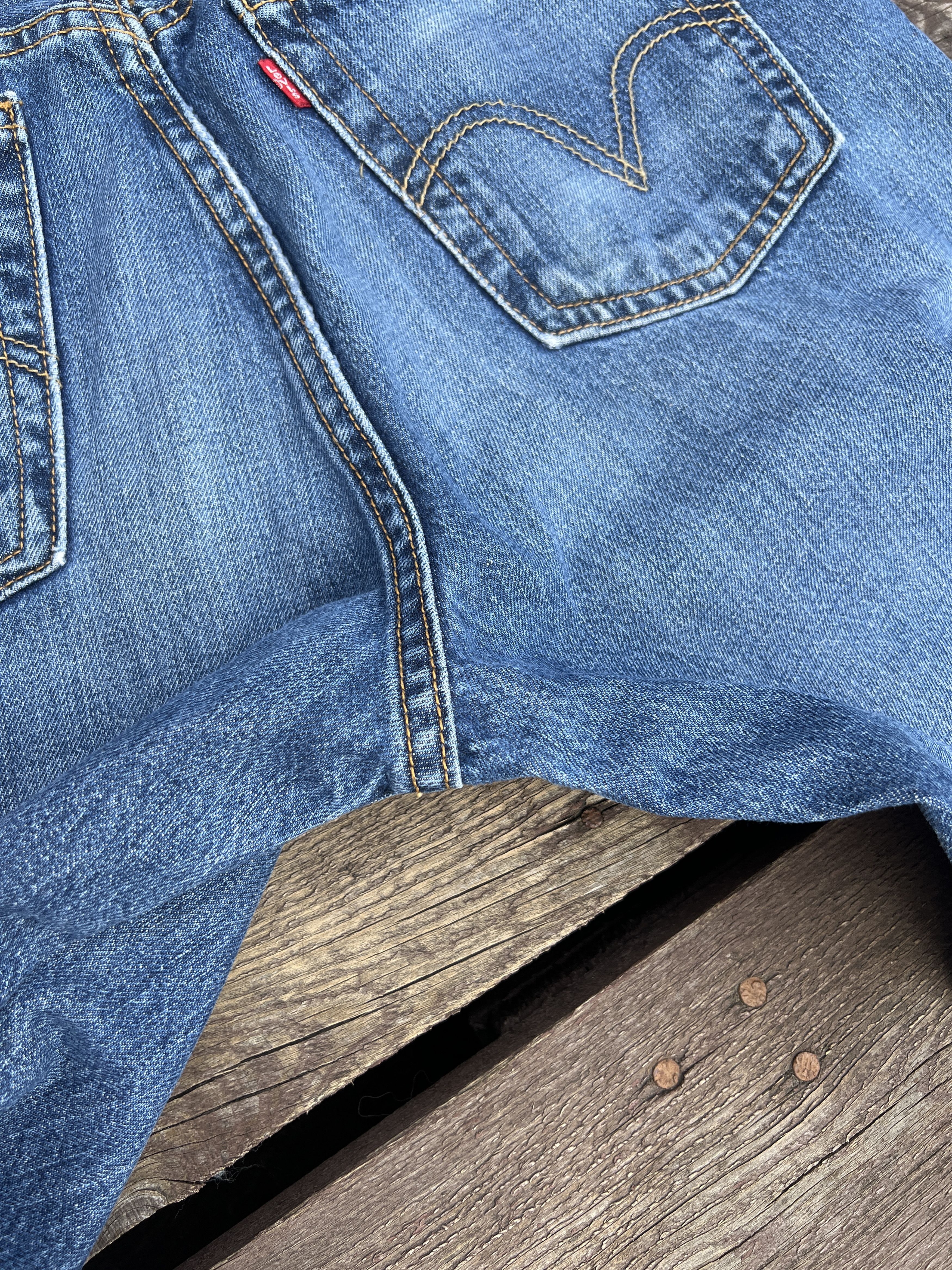 Levi's Levis Relaxed Straight Relax Vintage Washed Denim Jeans Size US 32 / EU 48 - 4 Thumbnail