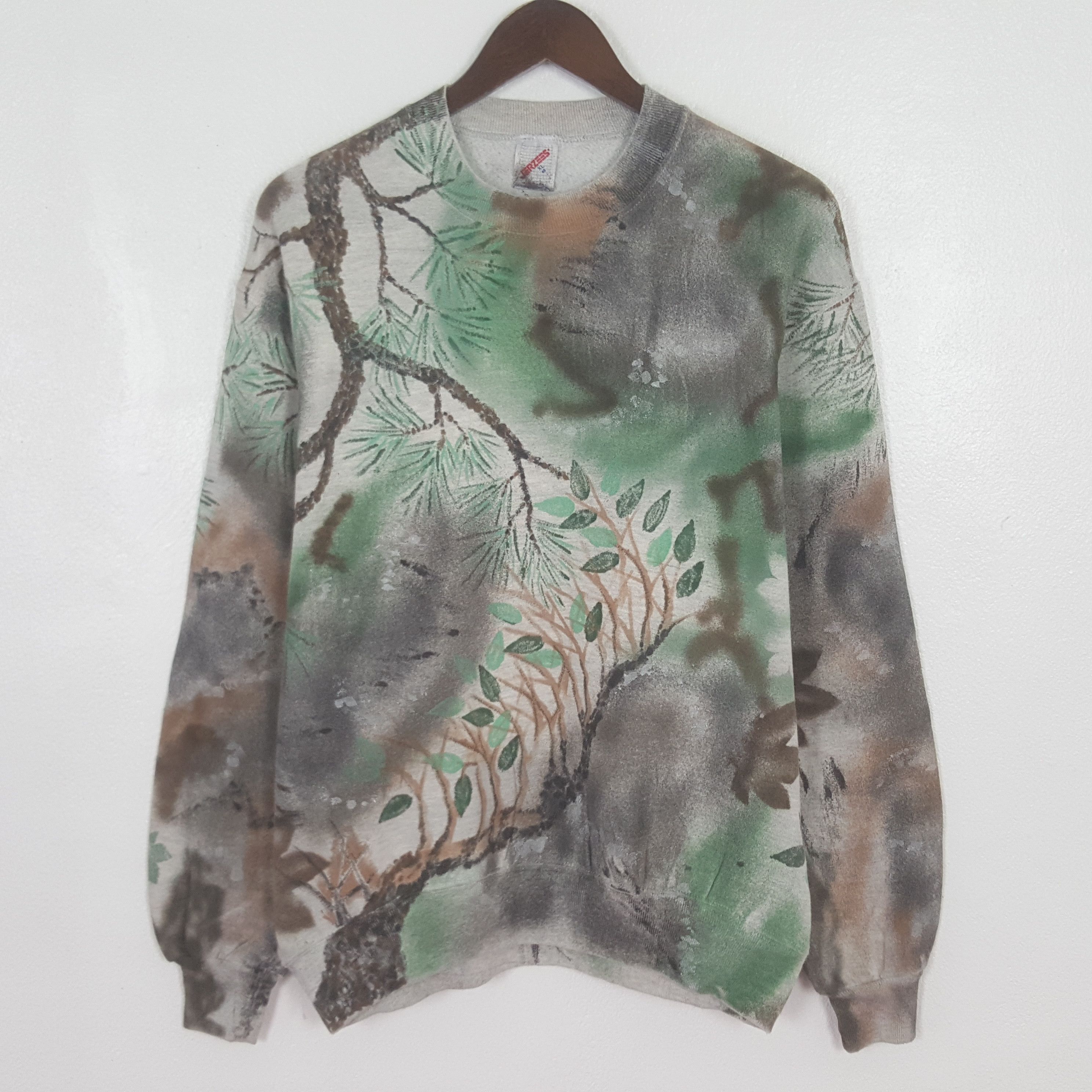 Other Vintage Tree Sweatshirt Size US M / EU 48-50 / 2 - 1 Thumbnail