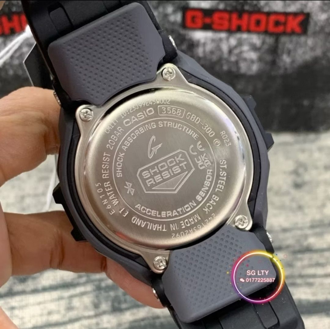 Casio Casio G Shock GBD-300-1DR ( New ) Size ONE SIZE - 4 Thumbnail