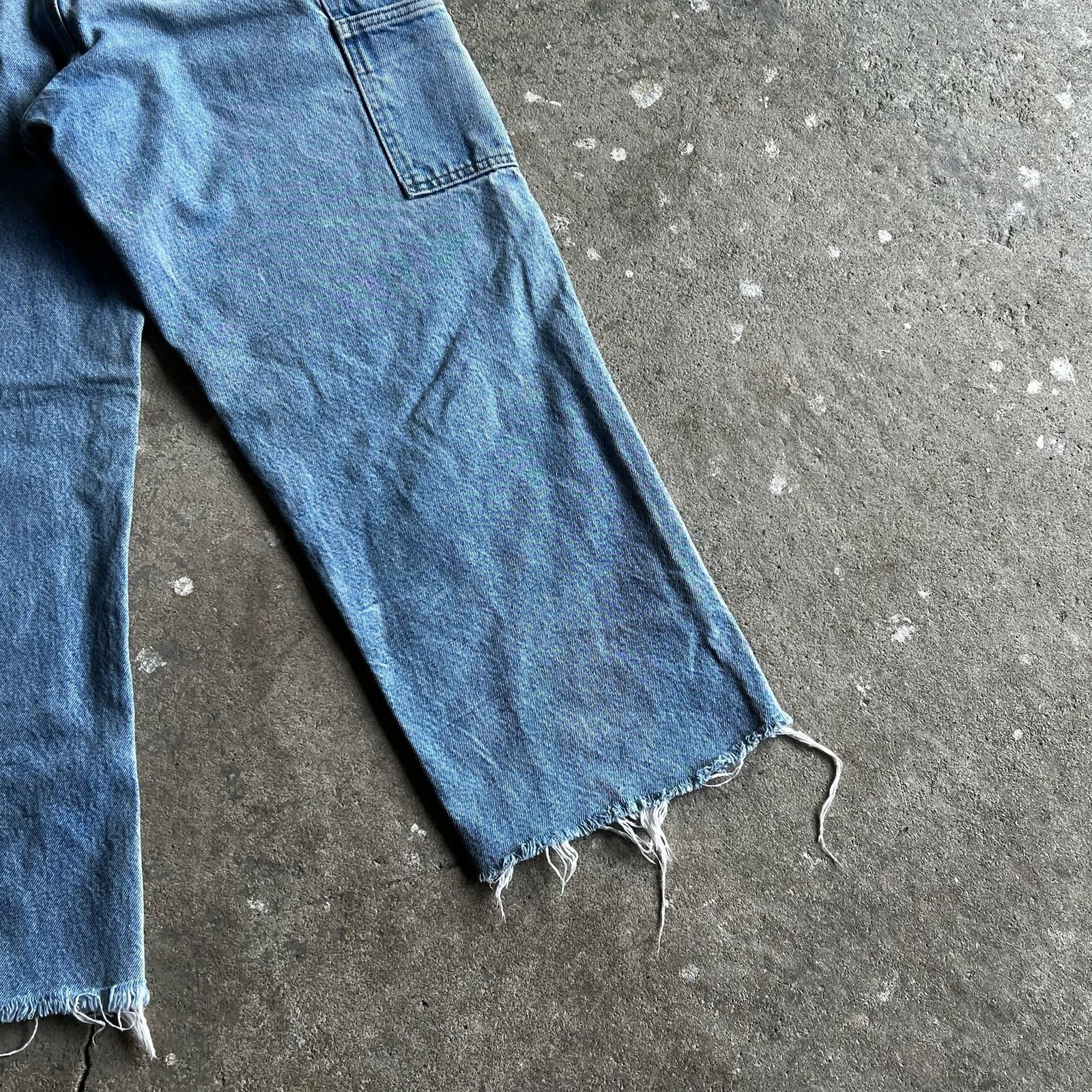 Carhartt × Vintage Carhartt denim blue jean double knee work carpenter pants Size US 29 - 8 Thumbnail