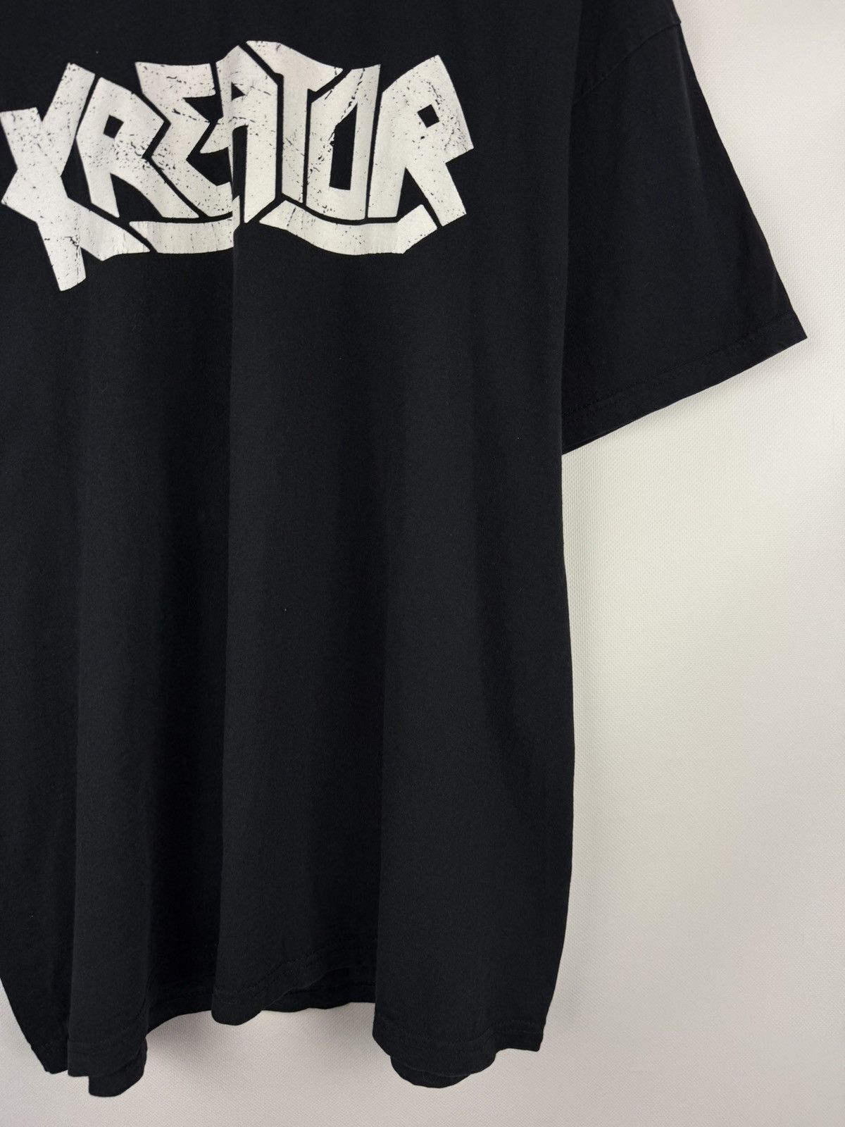 Band Tees Kreator Satan Is Real Men’s Short Sleeve Band Promo T Shirt Size US XL / EU 56 / 4 - 6 Thumbnail