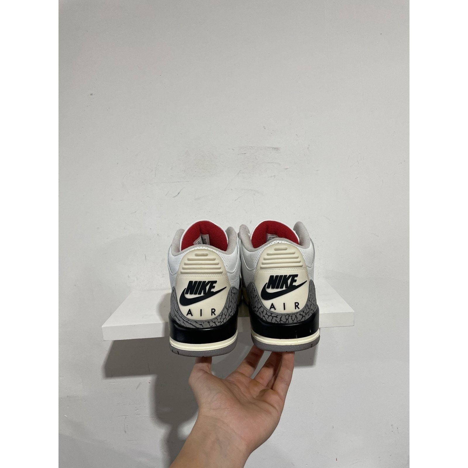 Nike NIKE JORDAN 3 WHITE CEMENT REIMAGINED SIZE 12 PREOWNED Size US 12 / EU 45 - 4 Thumbnail