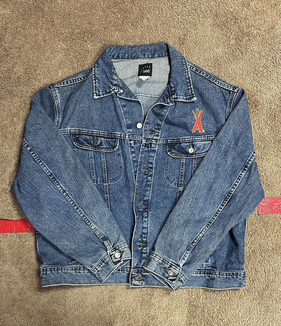 Lee Vintage X Games Denim Jacket Size US XXL / EU 58 / 5 - 1 Thumbnail