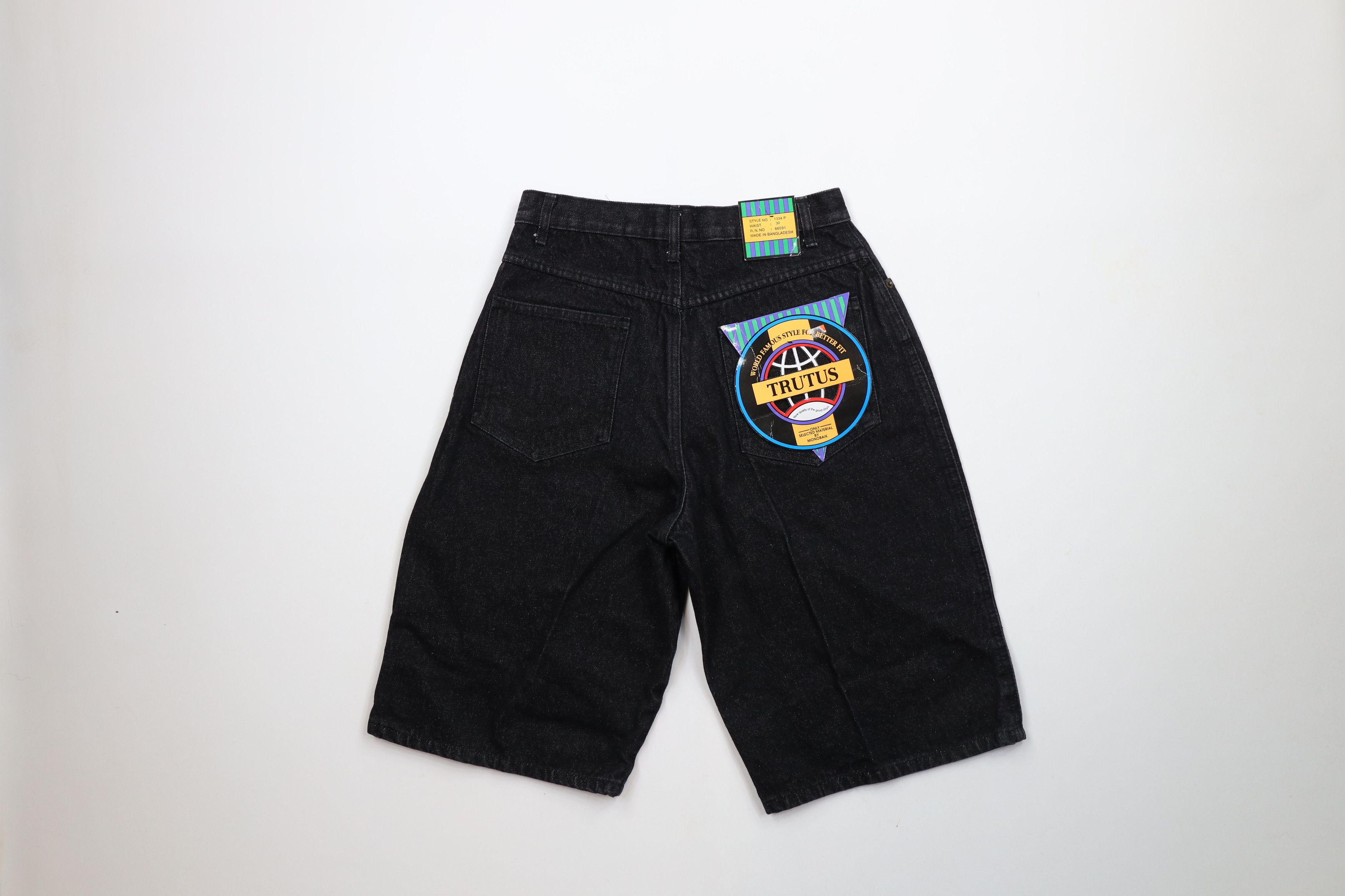 Vintage Deadstock Vintage 90s Streetwear Skateboard Denim Shorts Size US 30 / EU 46 - 8 Thumbnail