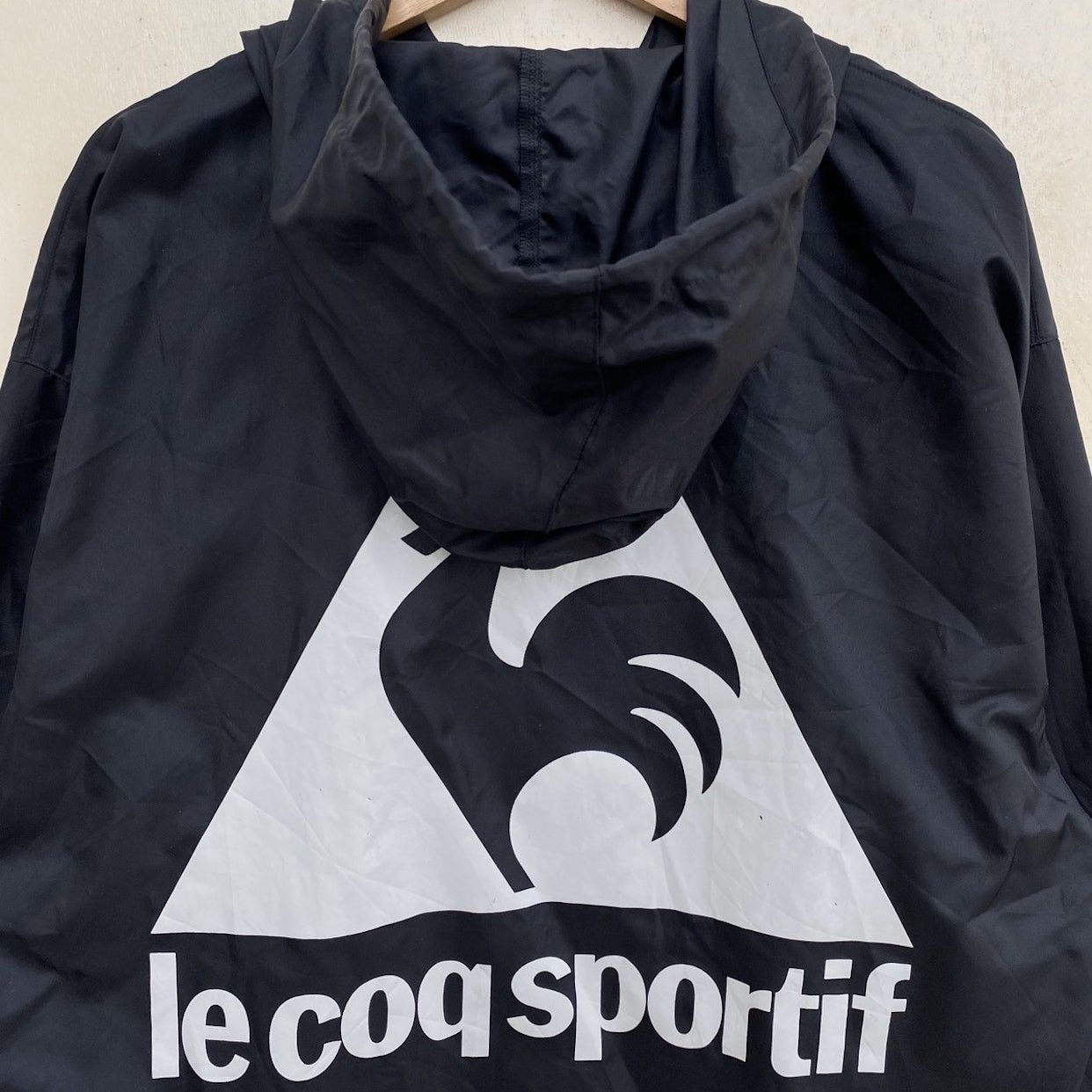 Vintage Le Coq Sportif Big Logo Windbreaker