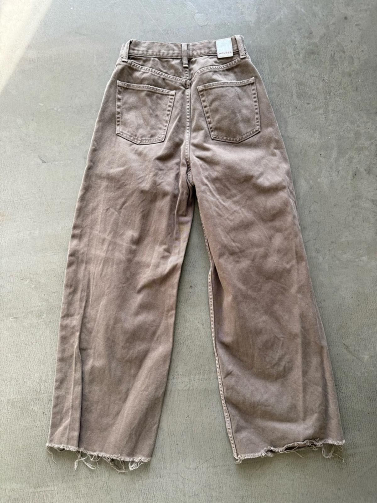 MOUSSY Moussy / Split Wide Loose Straight Jeans / Brown Size 25" / US 0 / IT 36 - 11 Thumbnail