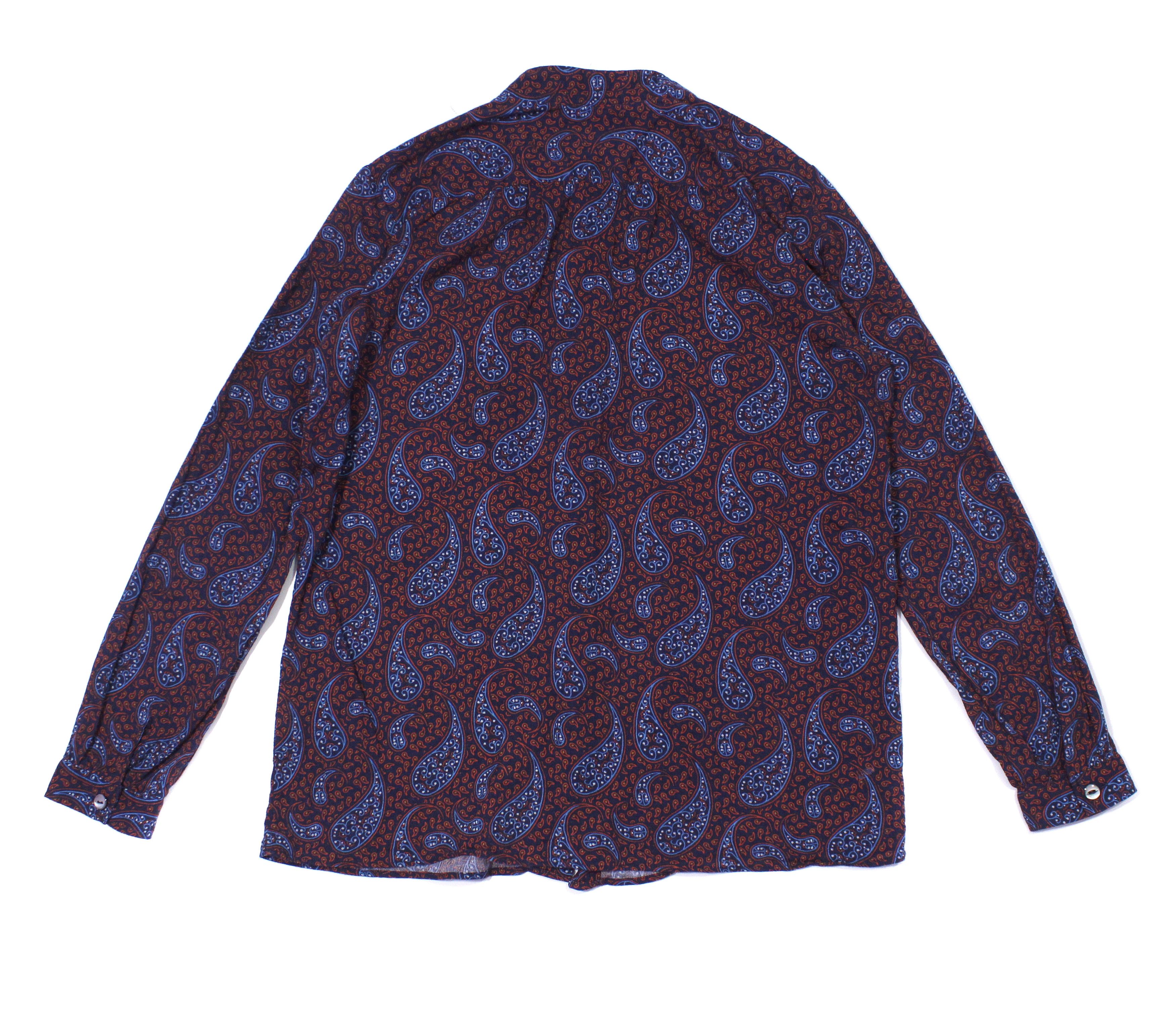 A.P.C. Paisley Printed Shirt Size M / US 6-8 / IT 42-44 - 3 Thumbnail