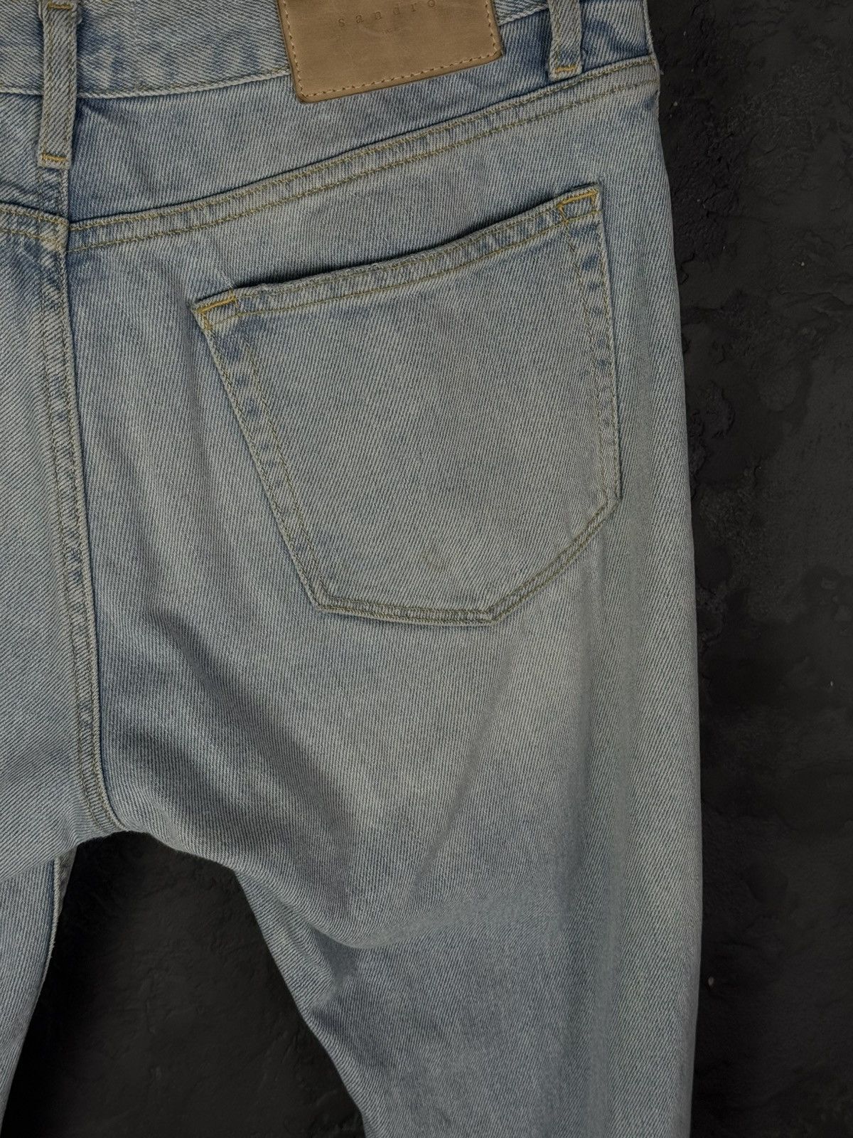 Sandro Sandro Paris Etroit Luxury Men's Denim Jeans Size 31 Size US 31 - 9 Thumbnail