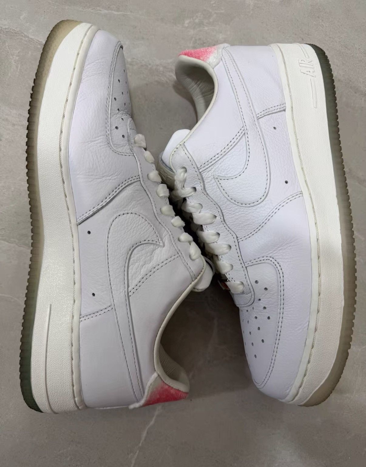 Nike Nike Air Force1"GOT 'EM"Peach Birthday Low Top Sneakers J34 Size US 9 / EU 42 - 5 Thumbnail