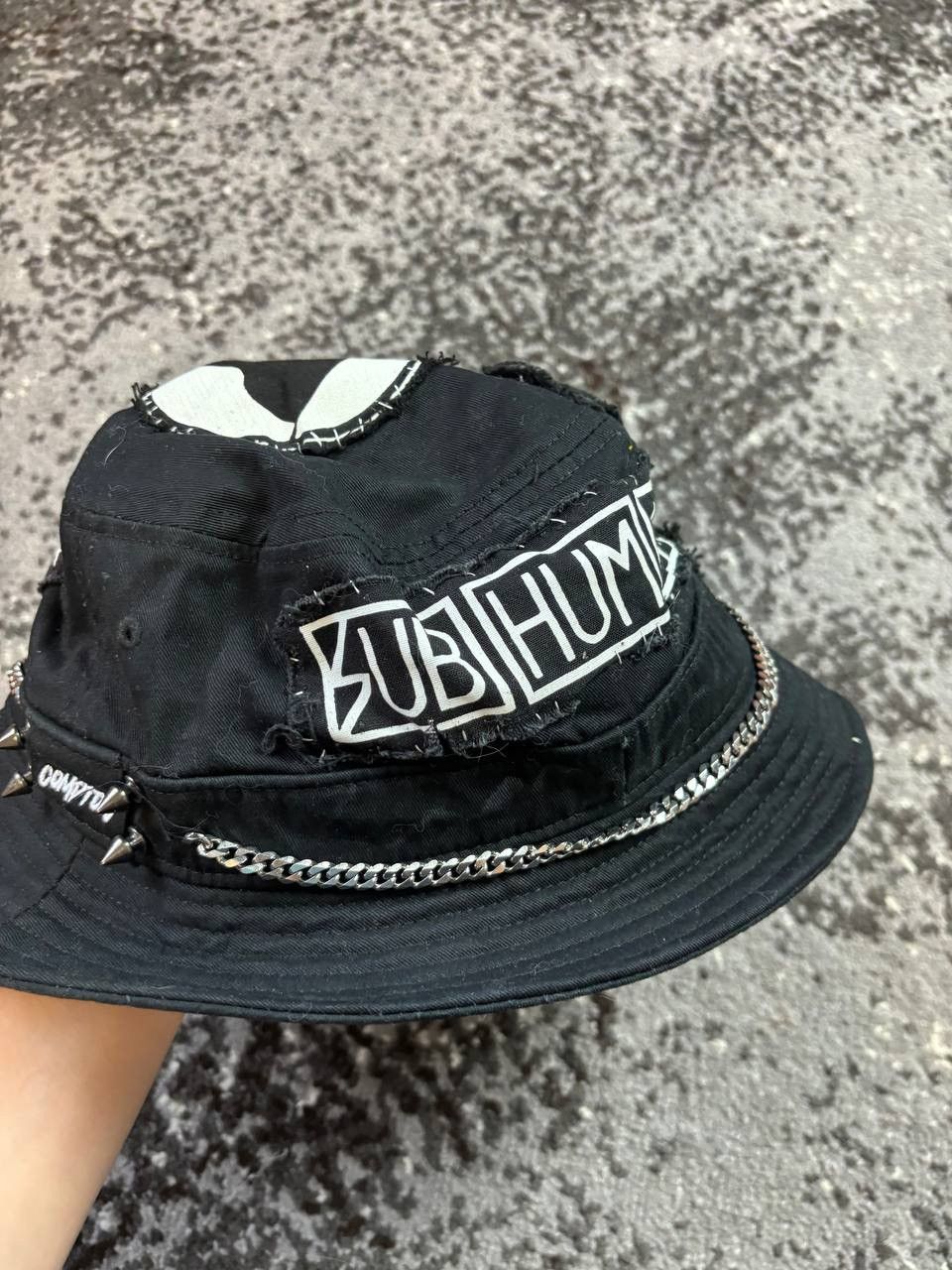 If Six Was Nine × Japanese Brand Opium Thorns Compton Casualties Metal Distressed Bucket Hat Size ONE SIZE - 4 Thumbnail