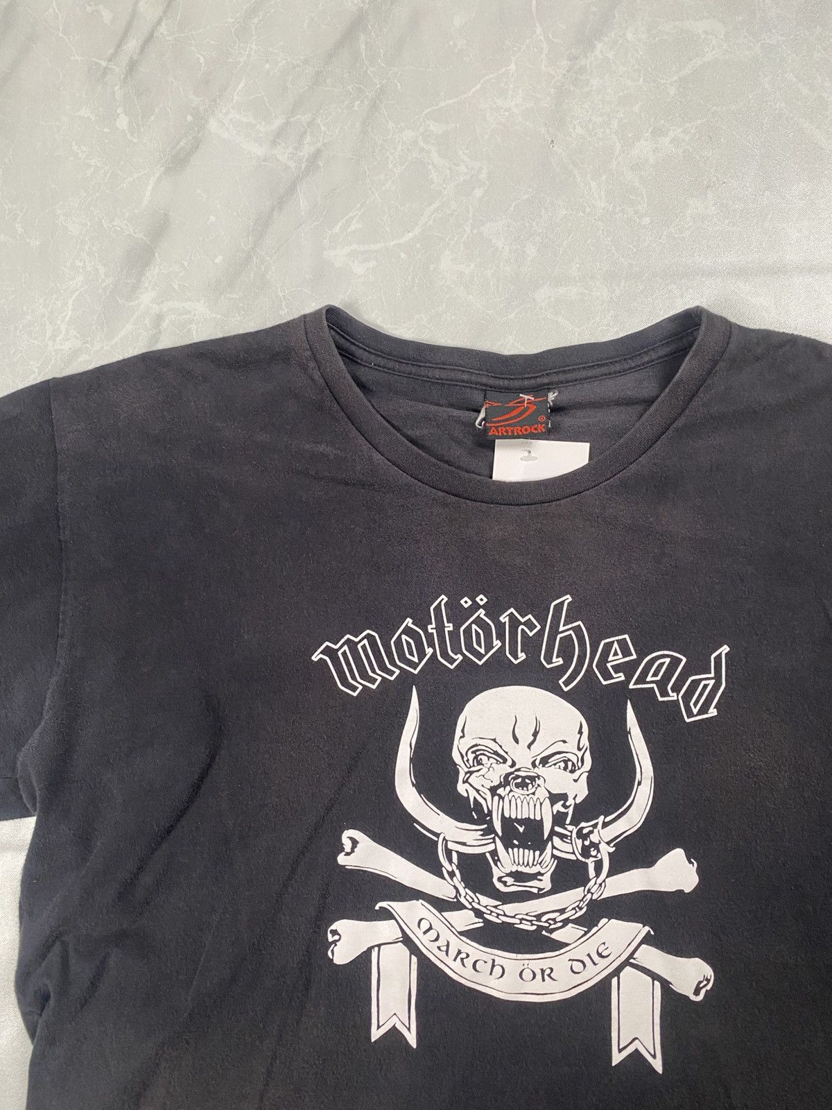 Band Tees Vintage y2k Motorhead Band Boxy Sunfaded Tee Size US M / EU 48-50 / 2 - 2 Thumbnail