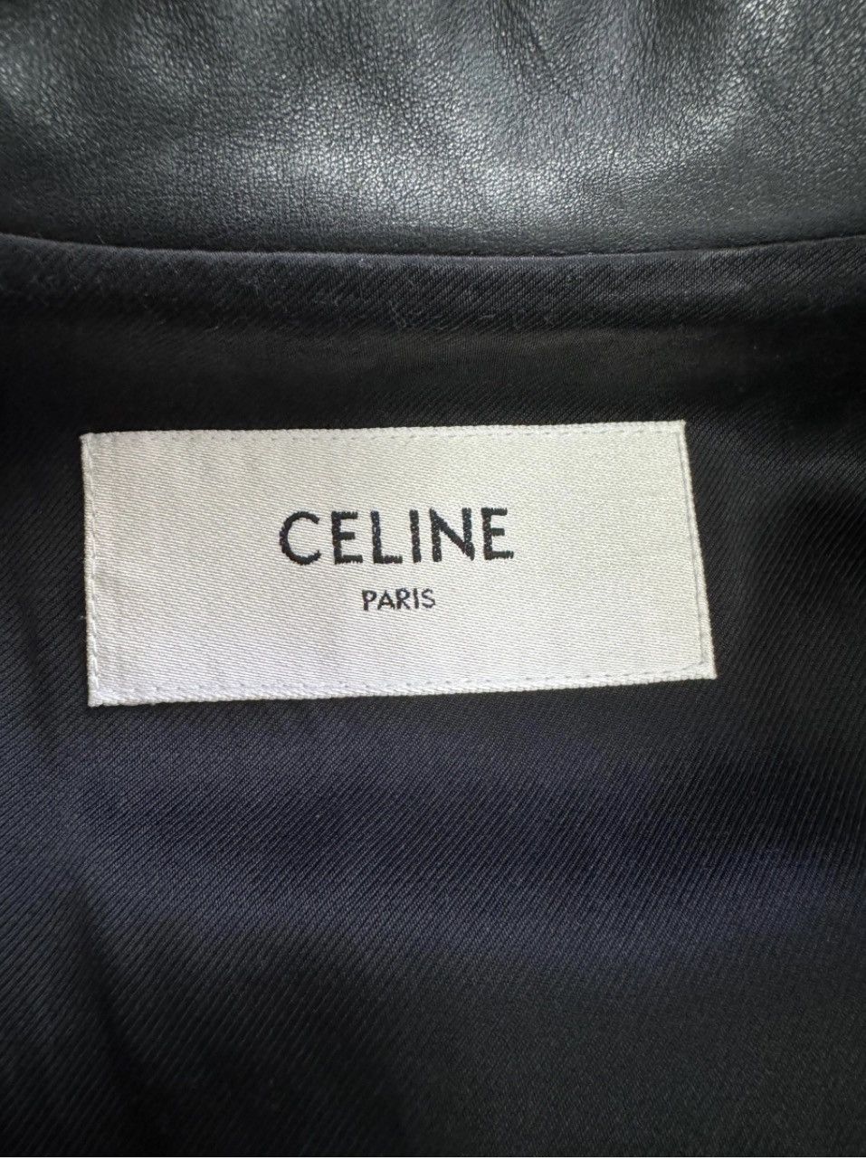 Celine Celine Leather Jacket Size US S / EU 44-46 / 1 - 2 Thumbnail
