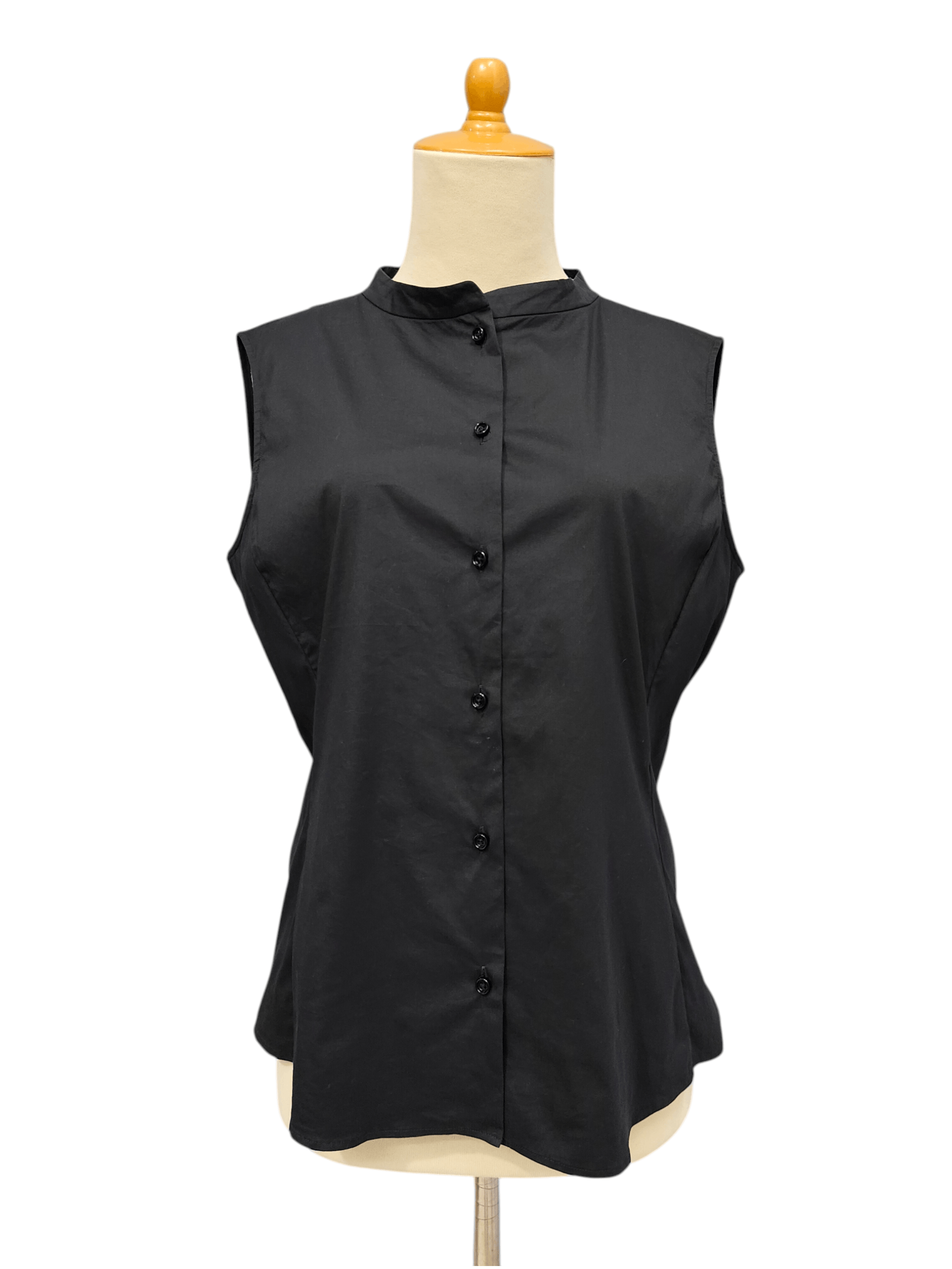 Jil Sander 00s Jil Sander- Minimalist Sleeveless Structured Shirt Size M / US 6-8 / IT 42-44 - 1 Thumbnail
