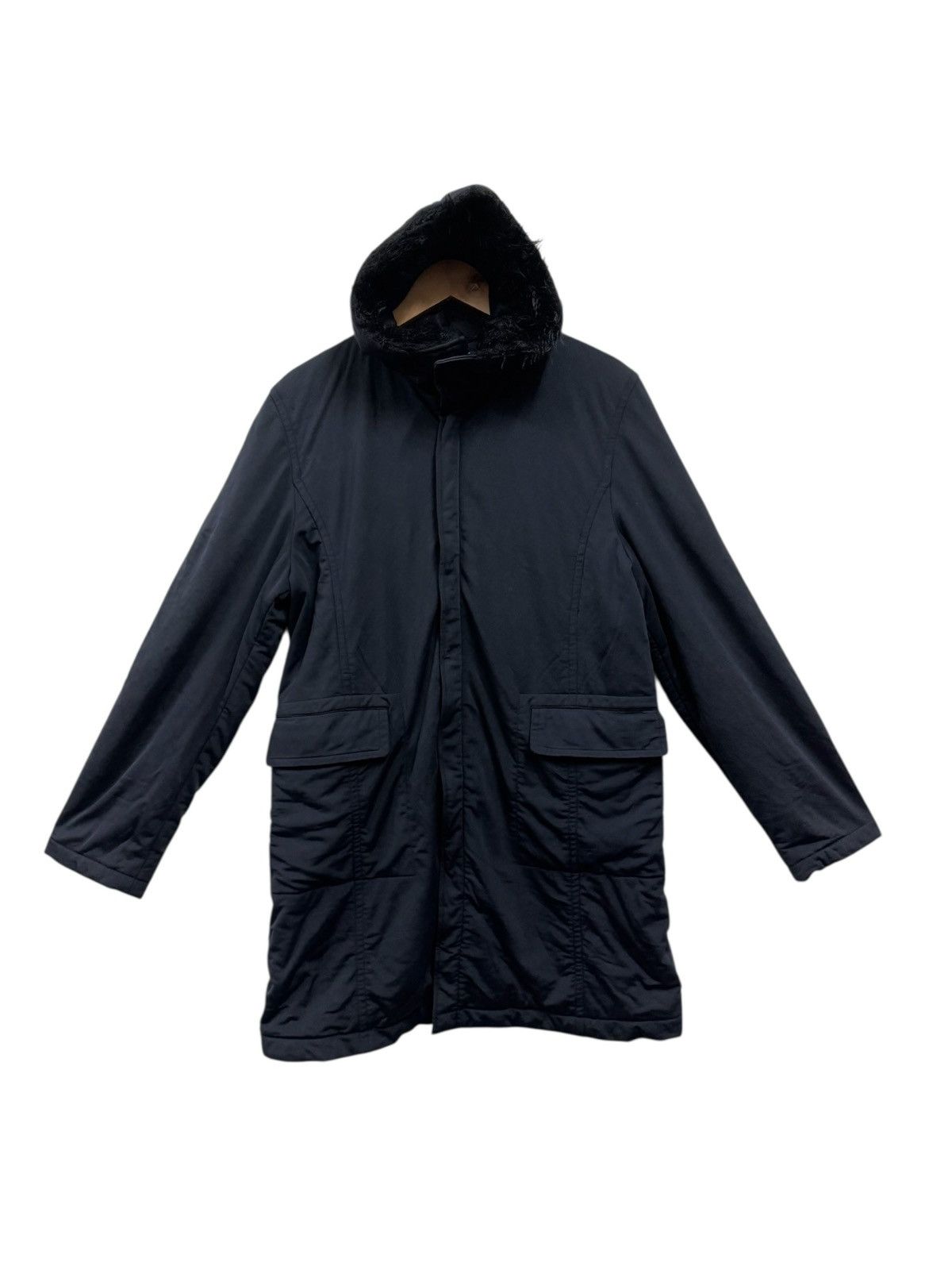 PPFM PPFM Fur Hoodie Black Jacket Size US L / EU 52-54 / 3 - 2 Thumbnail