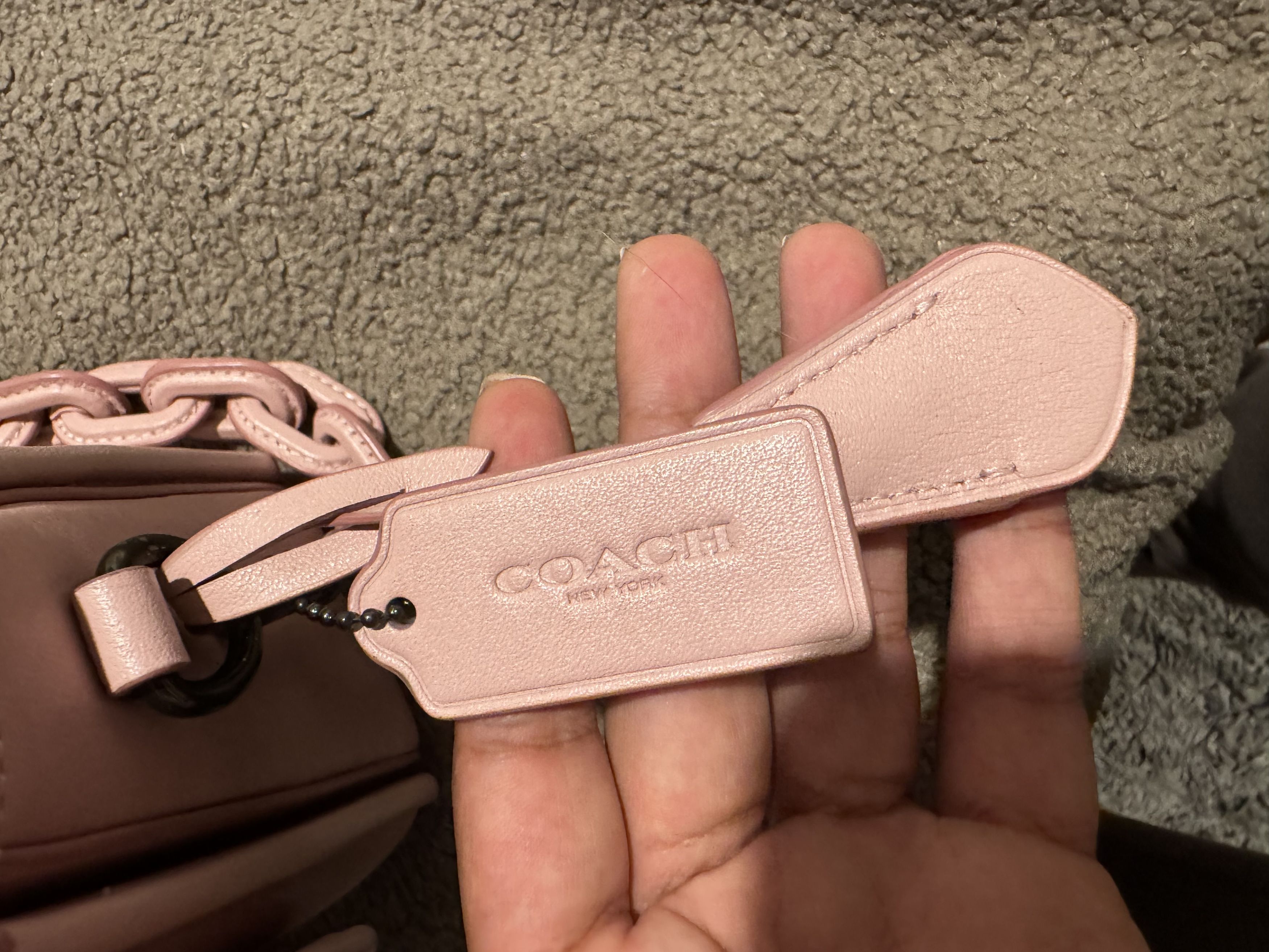 Coach Pink Quilted Studio Bag Size ONE SIZE - 3 Thumbnail