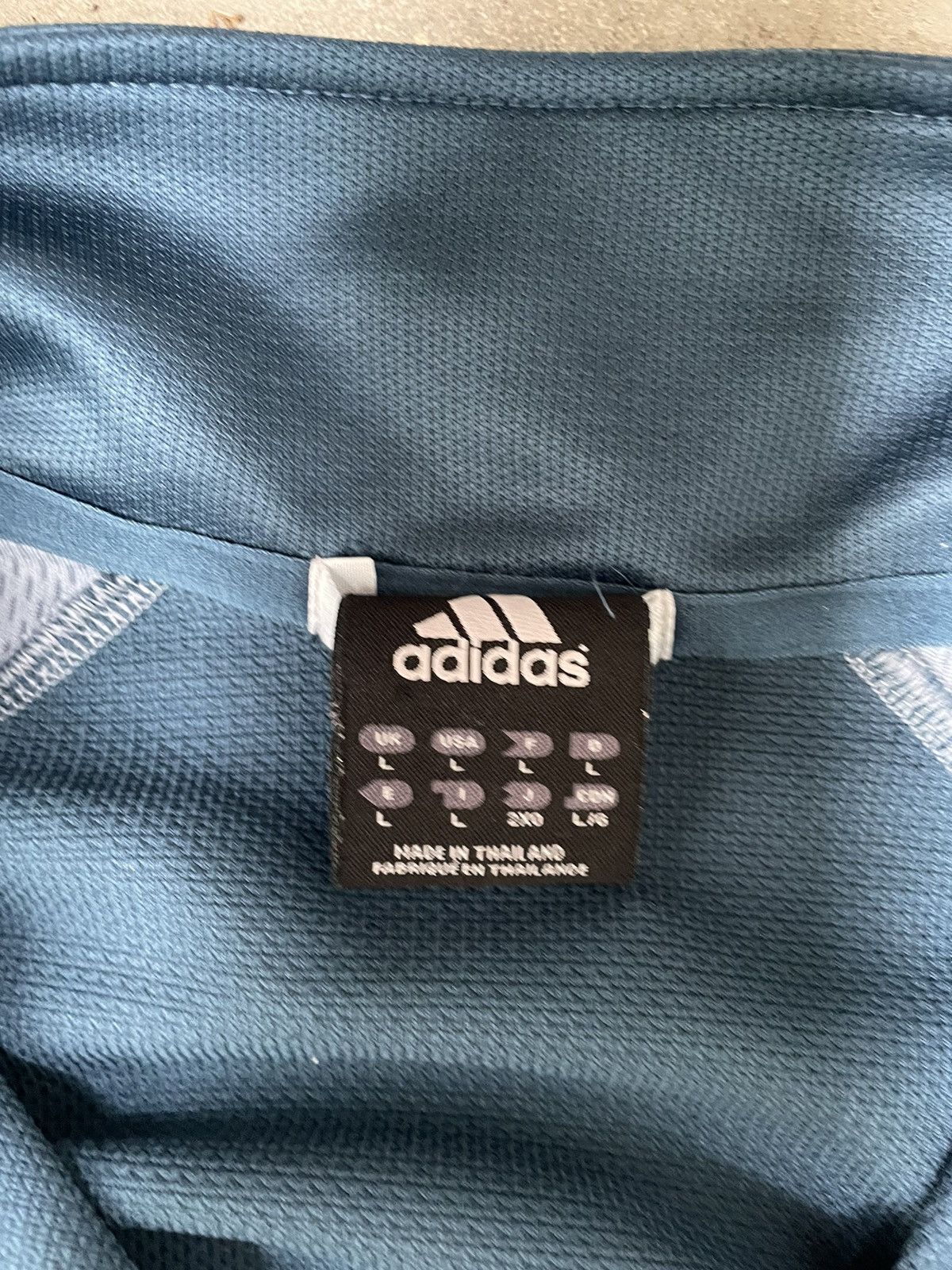 Adidas × Vintage Vintage Adidas Track Jacket embroidered Logo 90s Size US XL / EU 56 / 4 - 4 Thumbnail