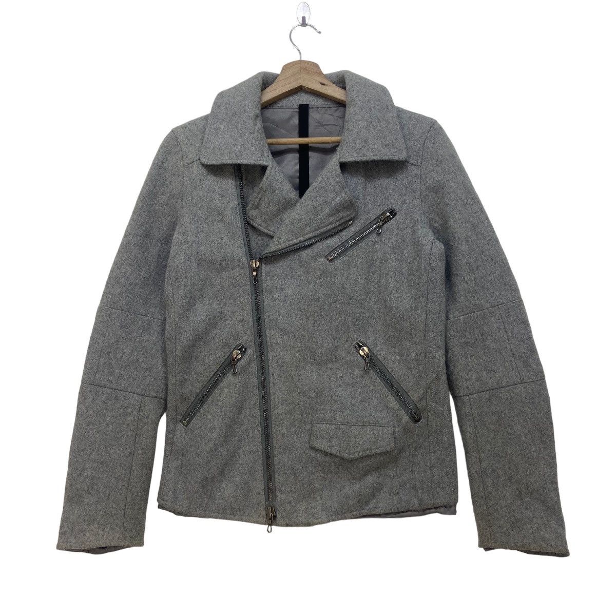 Japanese Brand Japanese Brand Moonage Devilment Double Collar Wool Jacket Size US XXS / EU 40 - 2 Thumbnail