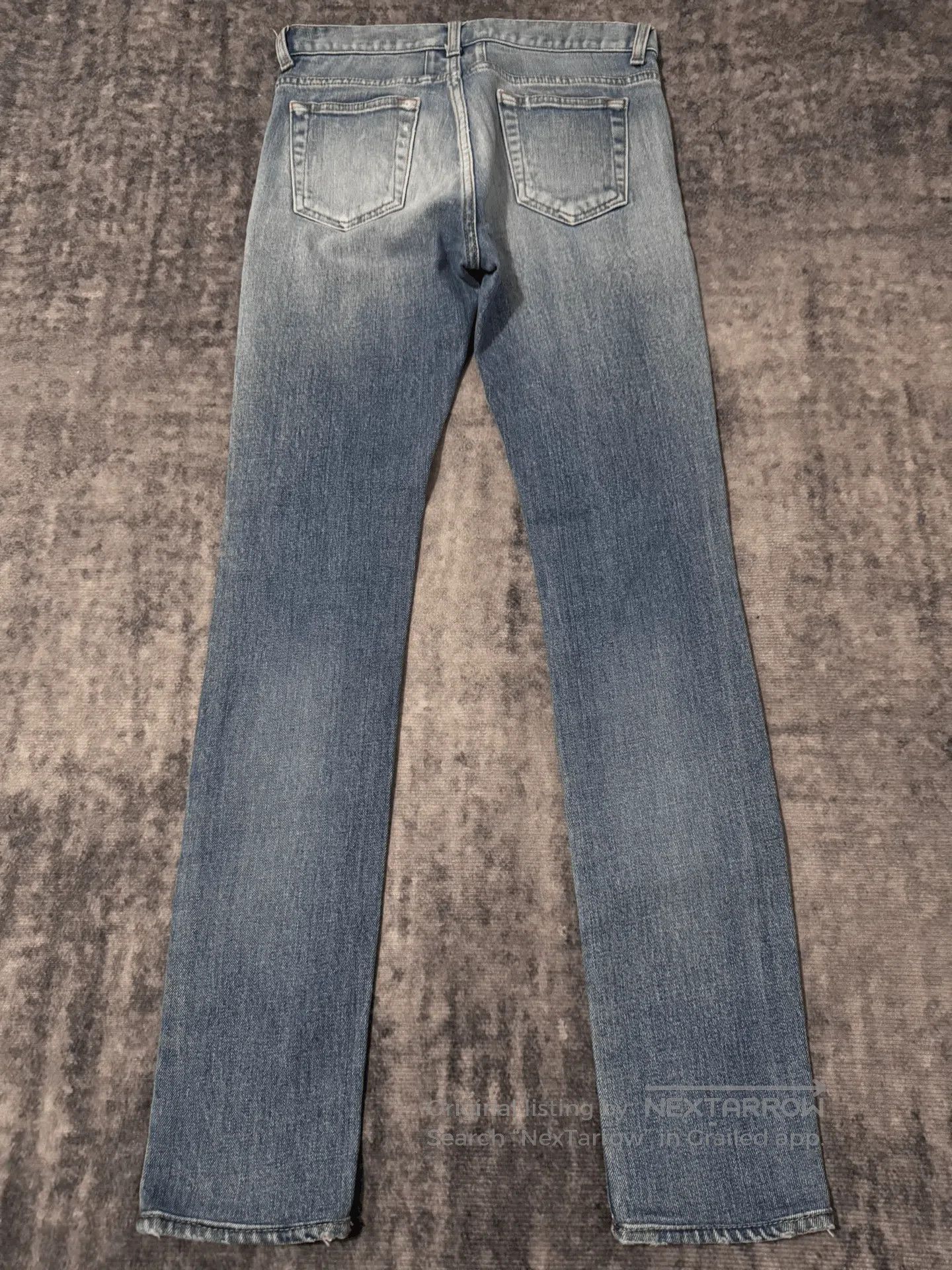 Saint Laurent Paris Saint Laurent Light Blue Denim Pants. Size US 26 / EU 42 - 2 Thumbnail