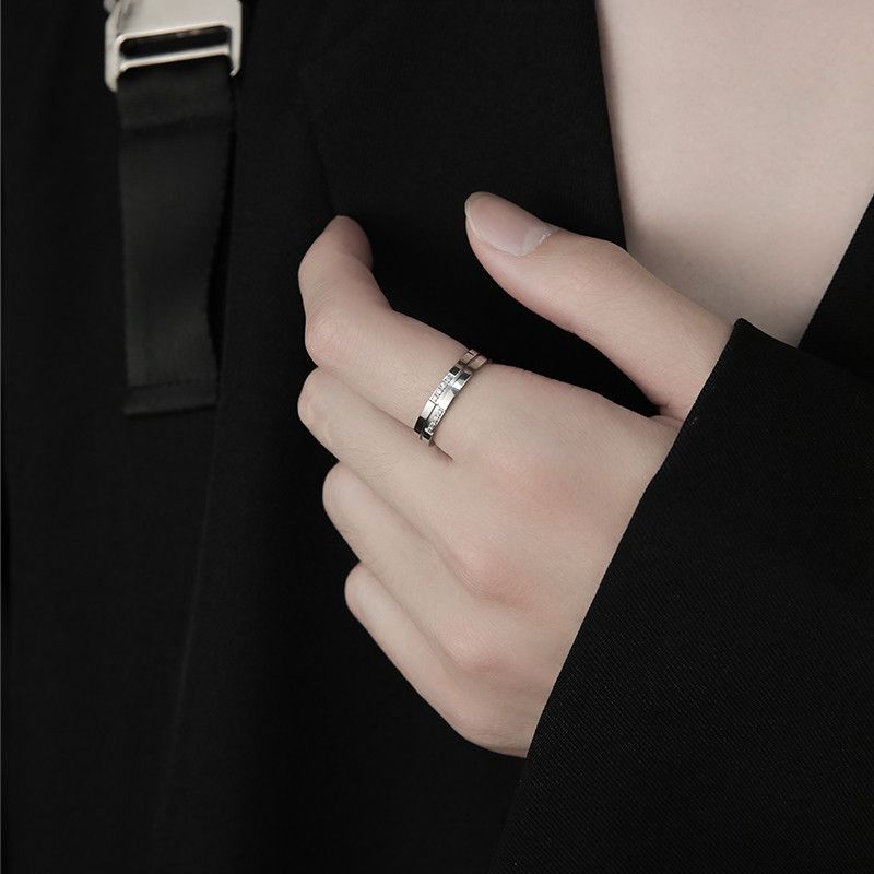 Jewelry Rare Jewelry Rings Open Size Chrome Ring (Size 7-13) Size ONE SIZE - 1 Thumbnail