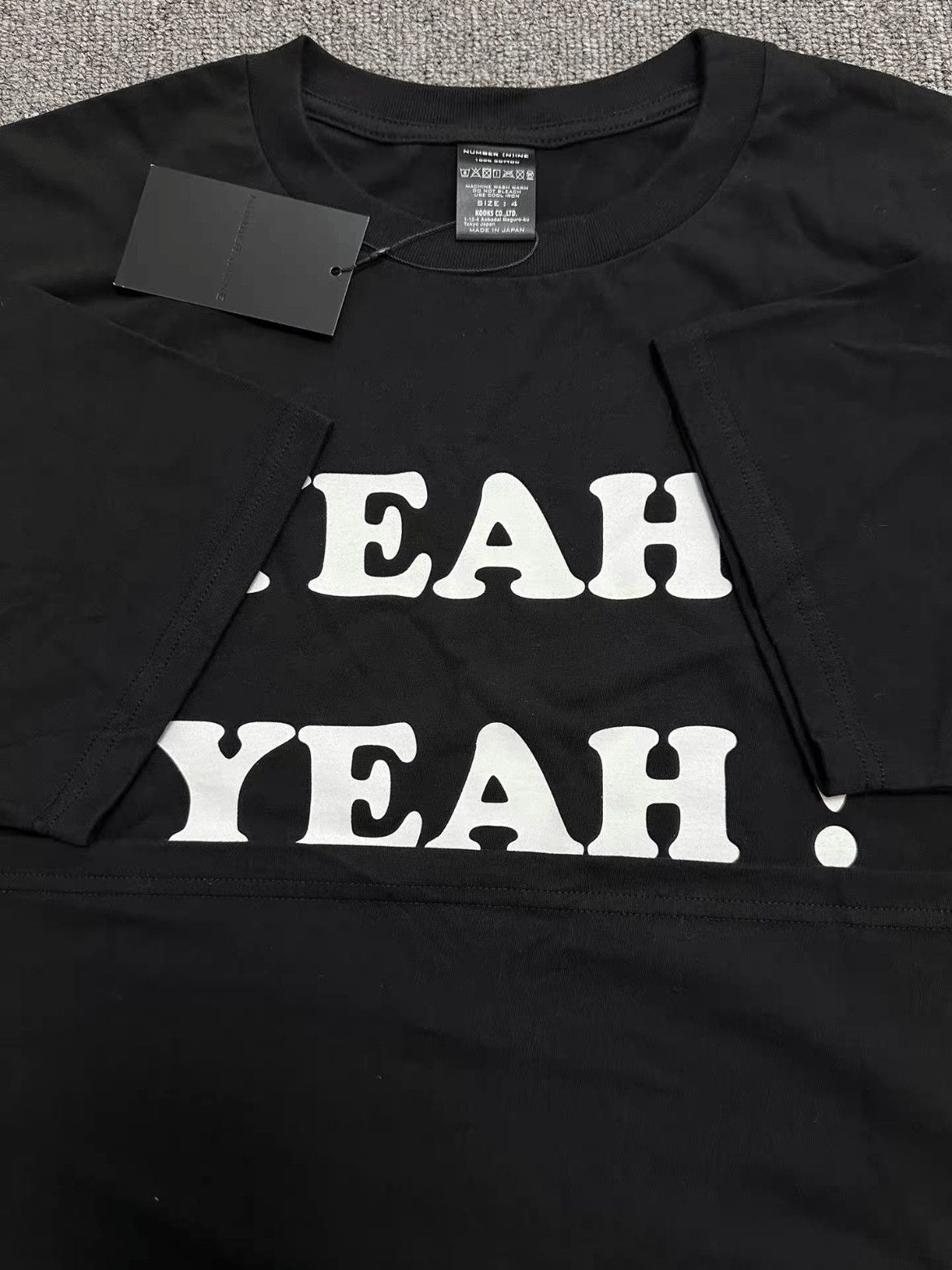 Number (N)ine Number (N)ine Sz 4 Number Nine 03SS Slogan Tee-2506 Size US XL / EU 56 / 4 - 4 Thumbnail