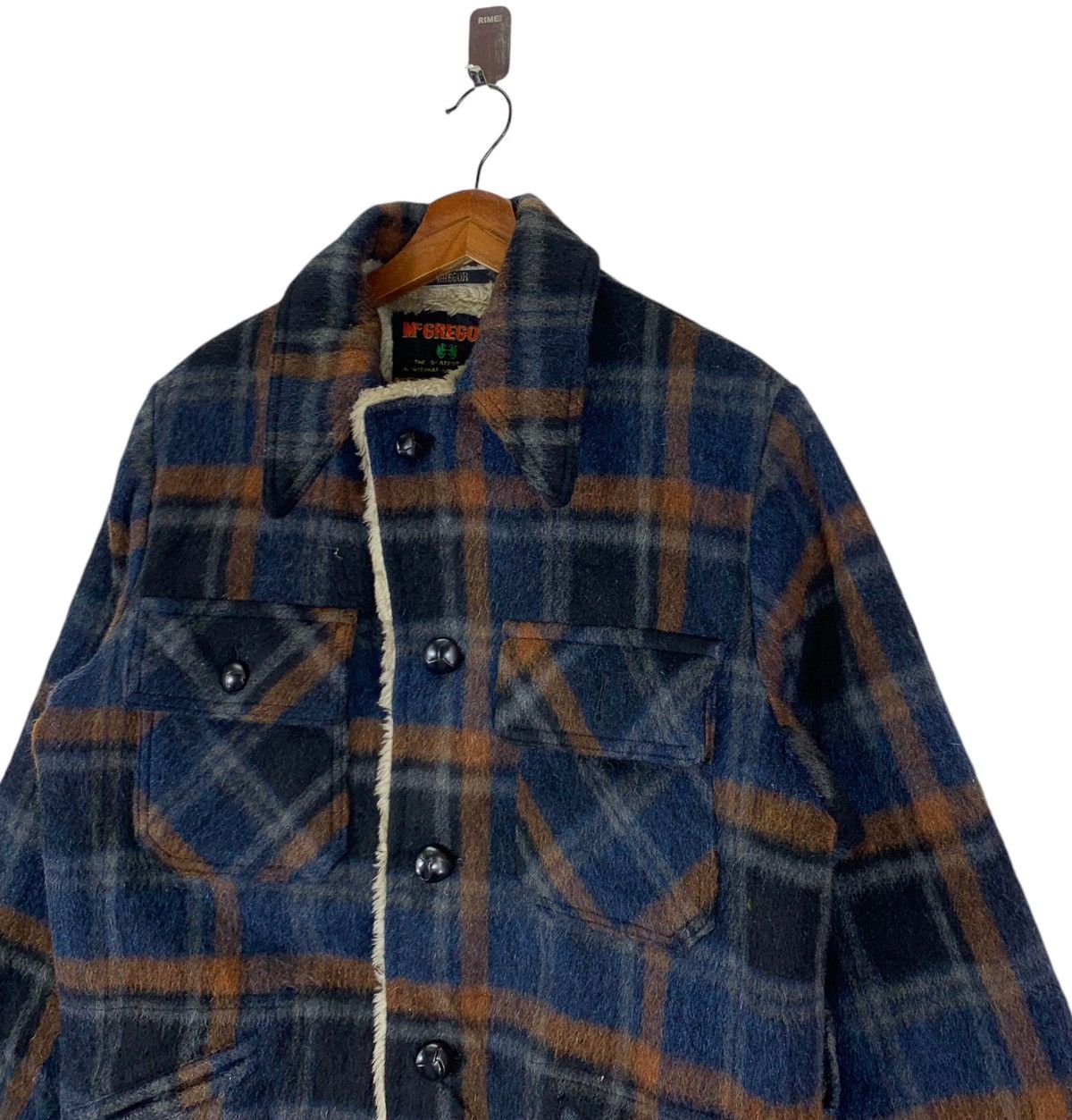 McGregor × Vintage 🔥🔥 VINTAGE MCGREGOR TARTAN PLAID SHERPA JACKET Size US M / EU 48-50 / 2 - 3 Thumbnail