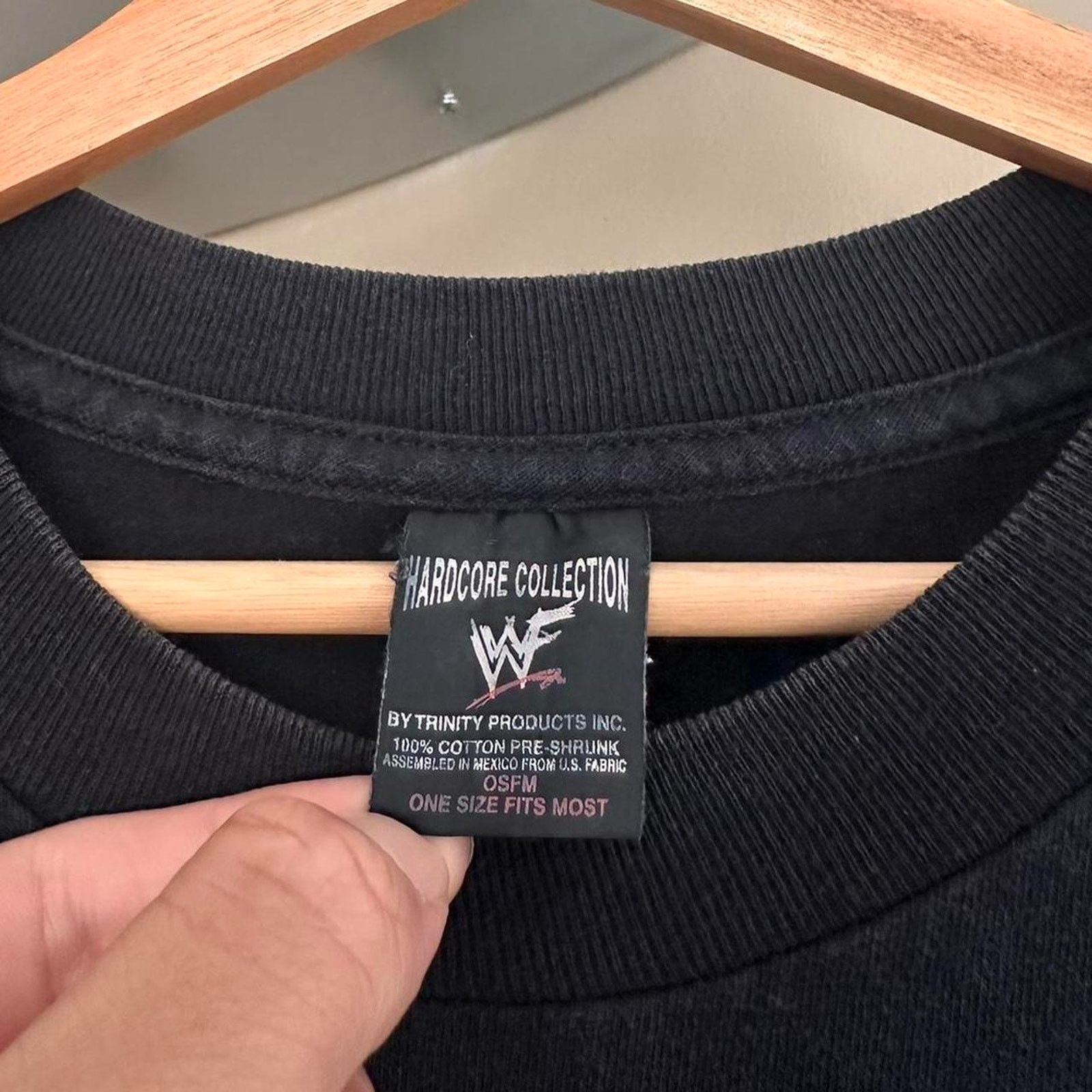 WCW/nWo × WWF Vintage Stone Cold Steve Austin WWF shirt Size US L / EU 52-54 / 3 - 5 Thumbnail