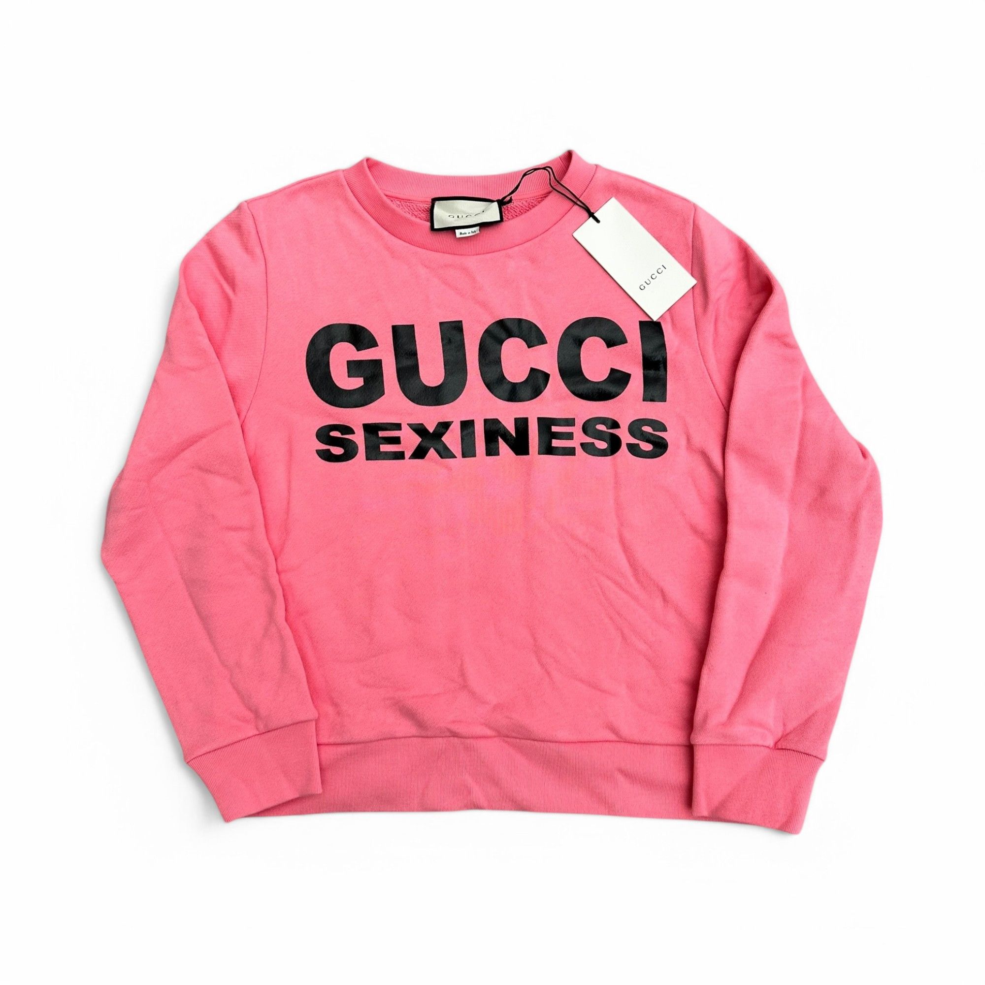 SALE‼️GUCCI SEXINESS ピンク スウェット　トレーナー　XS Gucci Sexiness | Grailed