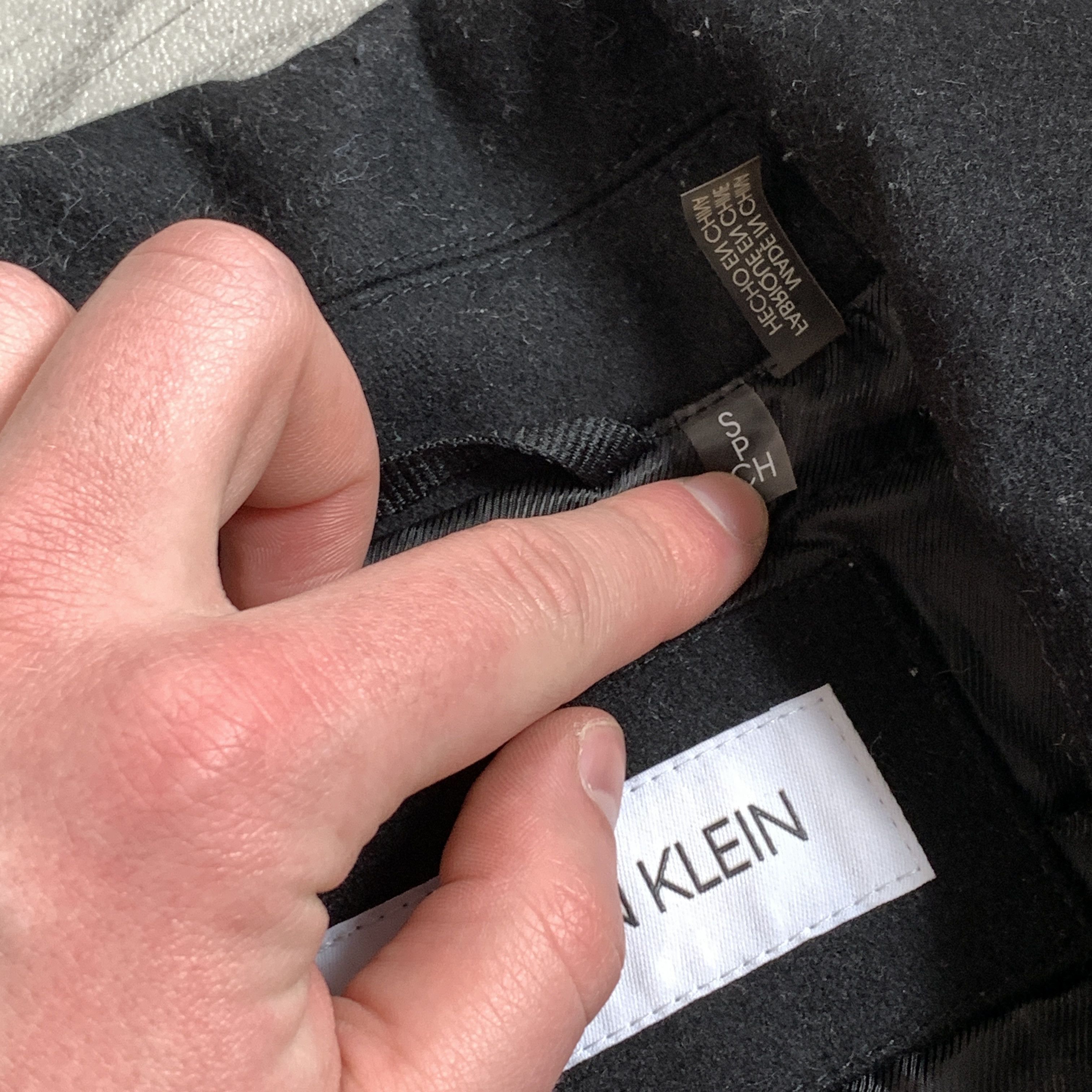 Calvin Klein Calvin Klein Black Wool With Filling Jacket Size US S / EU 44-46 / 1 - 5 Thumbnail
