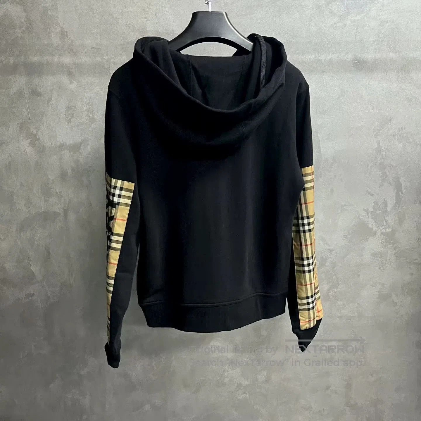 Burberry Burberry Black Zip Check Lining Logo Hoodie. Size US XS / EU 42 / 0 - 5 Thumbnail