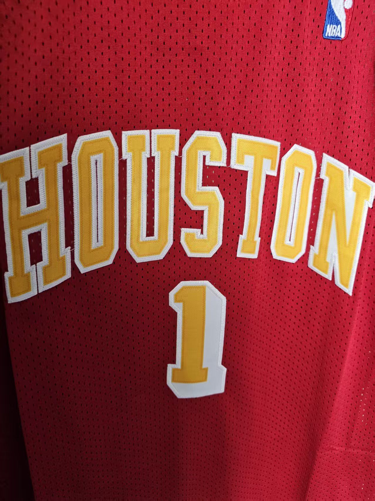 NBA Houston Rockets 1 Tracy McGrady Jersey L Size US L / EU 52-54 / 3 - 3 Thumbnail