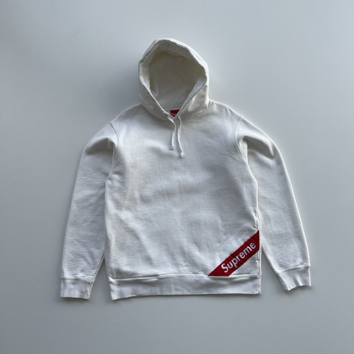 Corner Label Hoodie Supreme Corner Logo Hoodie Supreme SS18 Corner