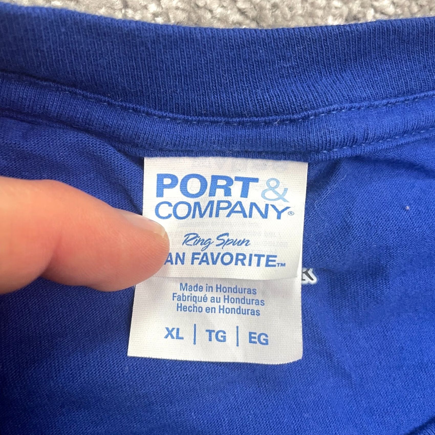 Port & Company Port & Company Disney Pixar Cars Tow Motor Graphic T-Shirt Mens XL Blue Crew Neck Short Sleeve Size US XL / EU 56 / 4 - 5 Thumbnail
