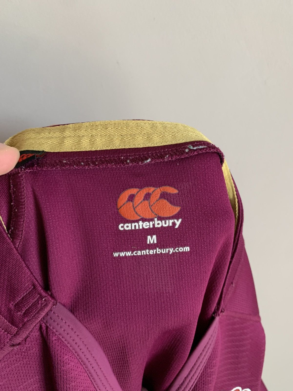 Canterbury of New Zealand England 2016 Away Rugby Union Shirt Canterbury Jersey Sz M Size US M / EU 48-50 / 2 - 11 Thumbnail