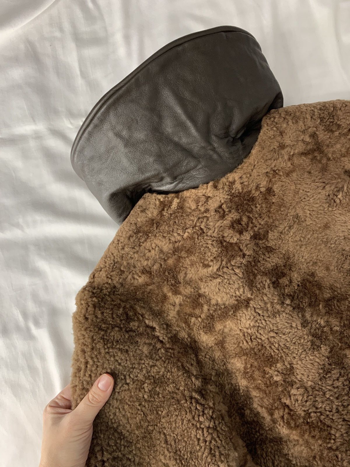 Vintage Vintage 70s-80s brown sheepskin shearling coat Size XS / US 0-2 / IT 36-38 - 10 Thumbnail
