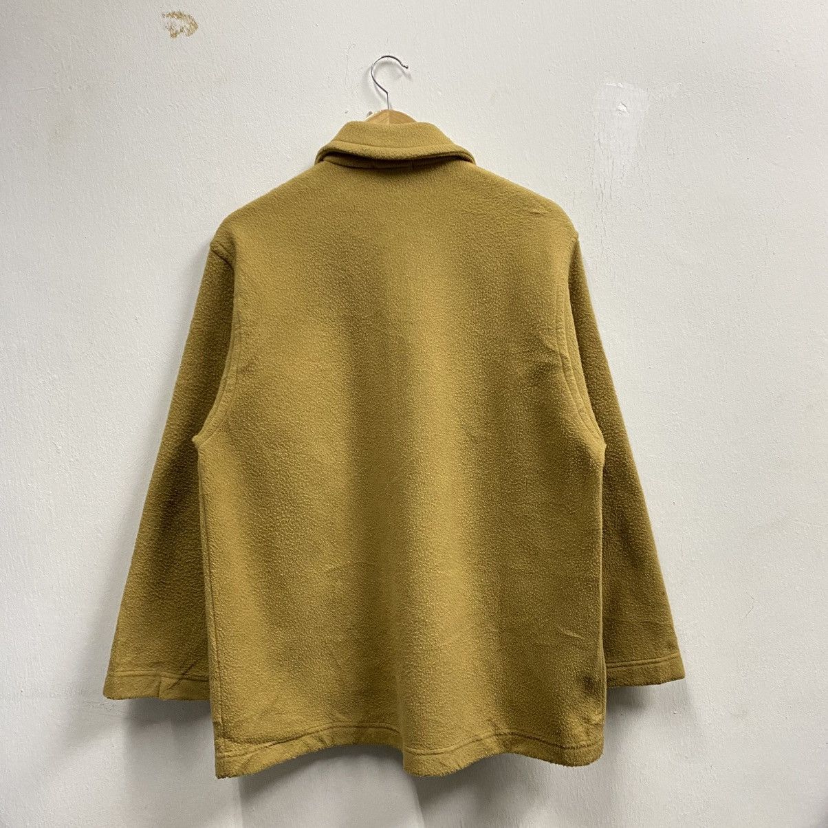 Gucci VINTAGE‼️Gucci Mustard Fleece Overshirt Jacket Size US S / EU 44-46 / 1 - 2 Thumbnail