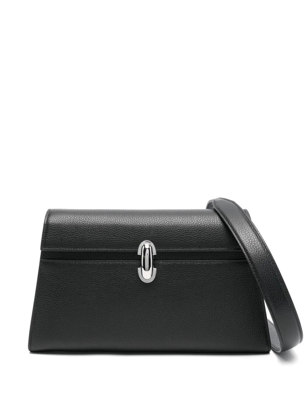 Savette SYMMETRY SHOULDER BAG IN GRAINED CALF LEATHER Size ONE SIZE - 1 Thumbnail