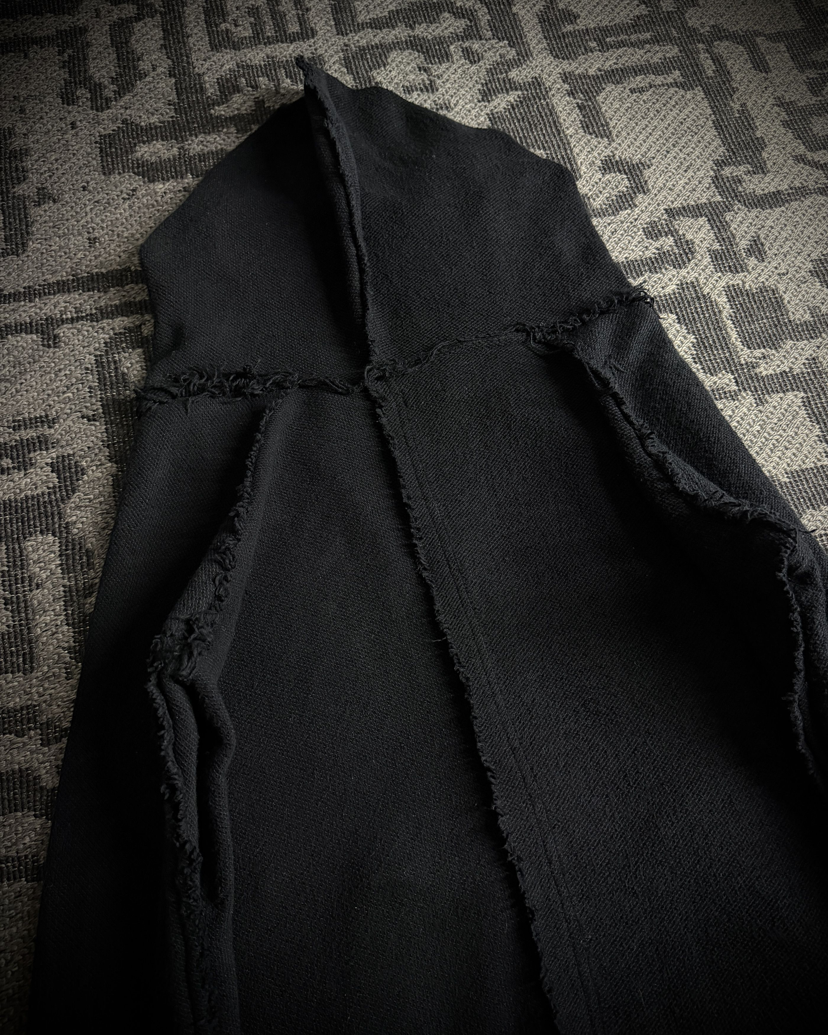 Le Grande Bleu (L.G.B.) LGB Asymmetrical Raw Zip Hoodie Size US S / EU 44-46 / 1 - 10 Thumbnail