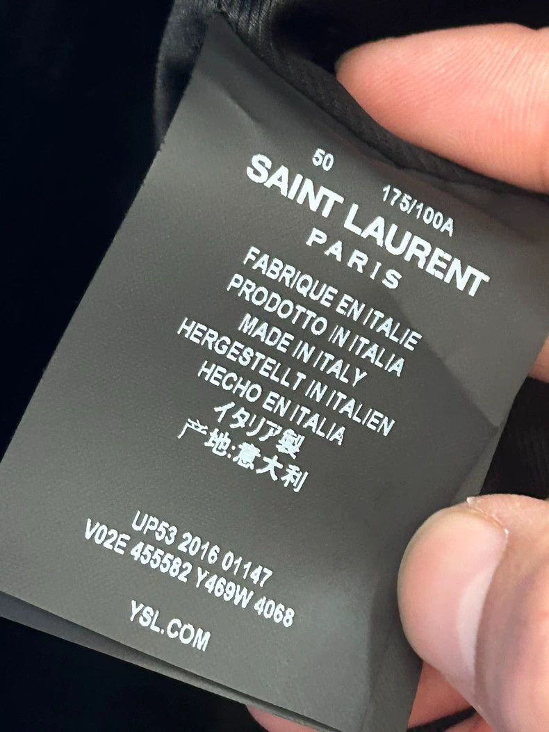 Other Saint Laurent Paris shark Teddy jacket Size US M / EU 48-50 / 2 - 5 Thumbnail